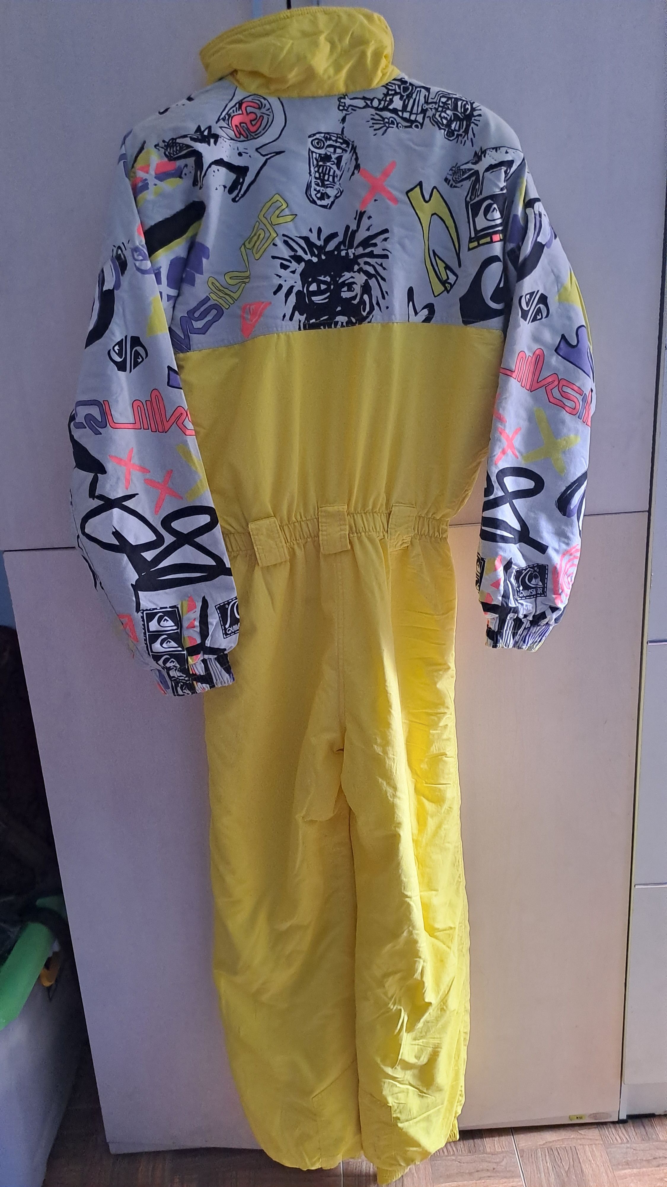 Other Vintage Quiksilever Ski Suit crazy pattern 80s 90s Size US L / EU 52-54 / 3 - 4 Thumbnail