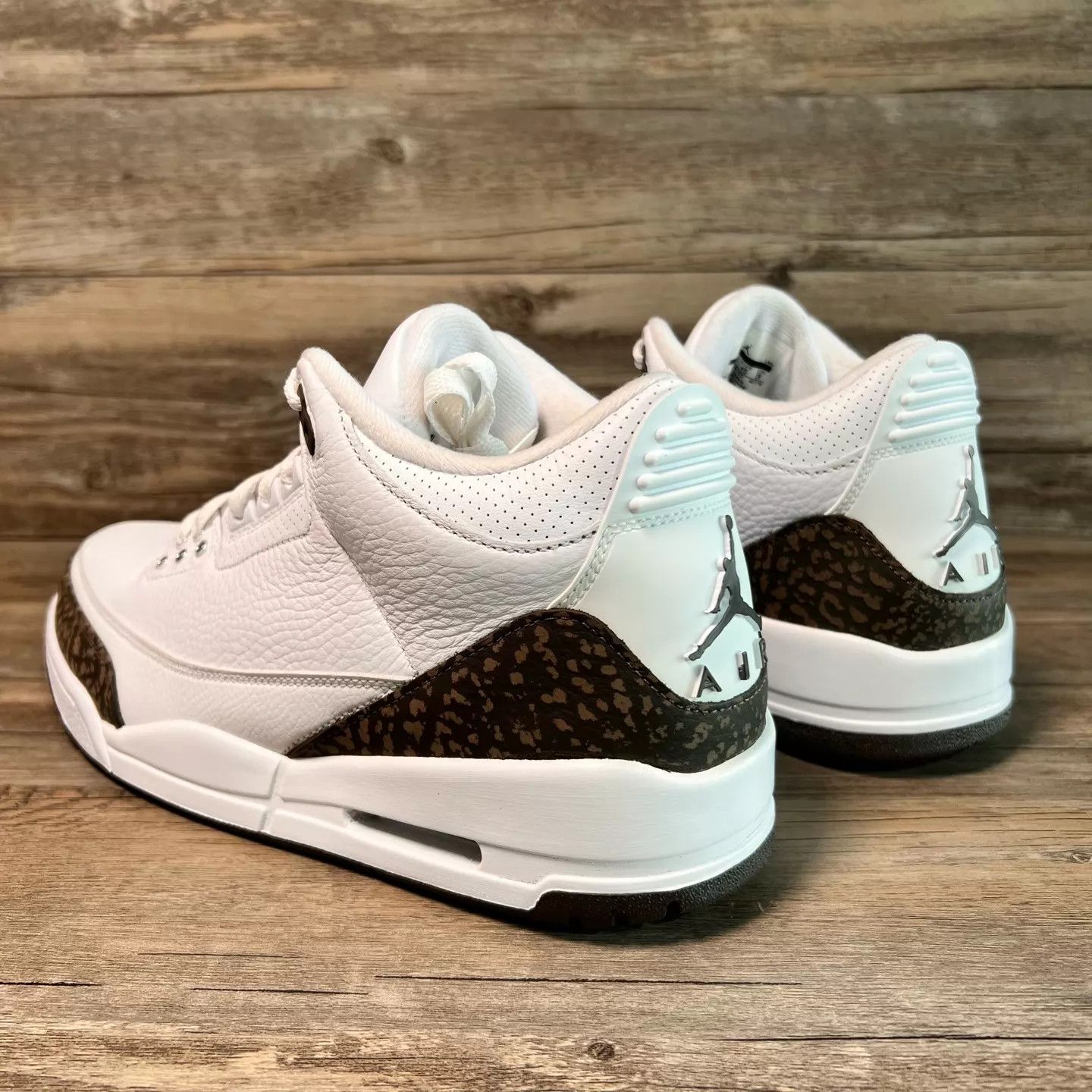 Nike Air Jordan 3 Mocha White Brown 45 Size US 11 / EU 44 - 4 Thumbnail