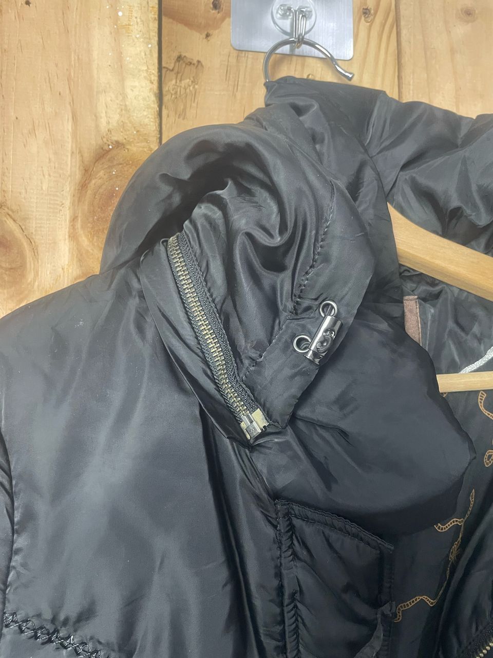 Balmain × Vintage Vintage Balmain Down Jacket Hoodie Size L / US 10 / IT 46 - 21 Thumbnail