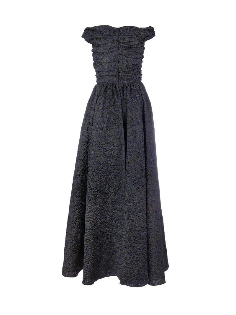 Dior DIOR Black Jacquard Polyester Dress New & Authentic Size ONE SIZE - 2 Thumbnail