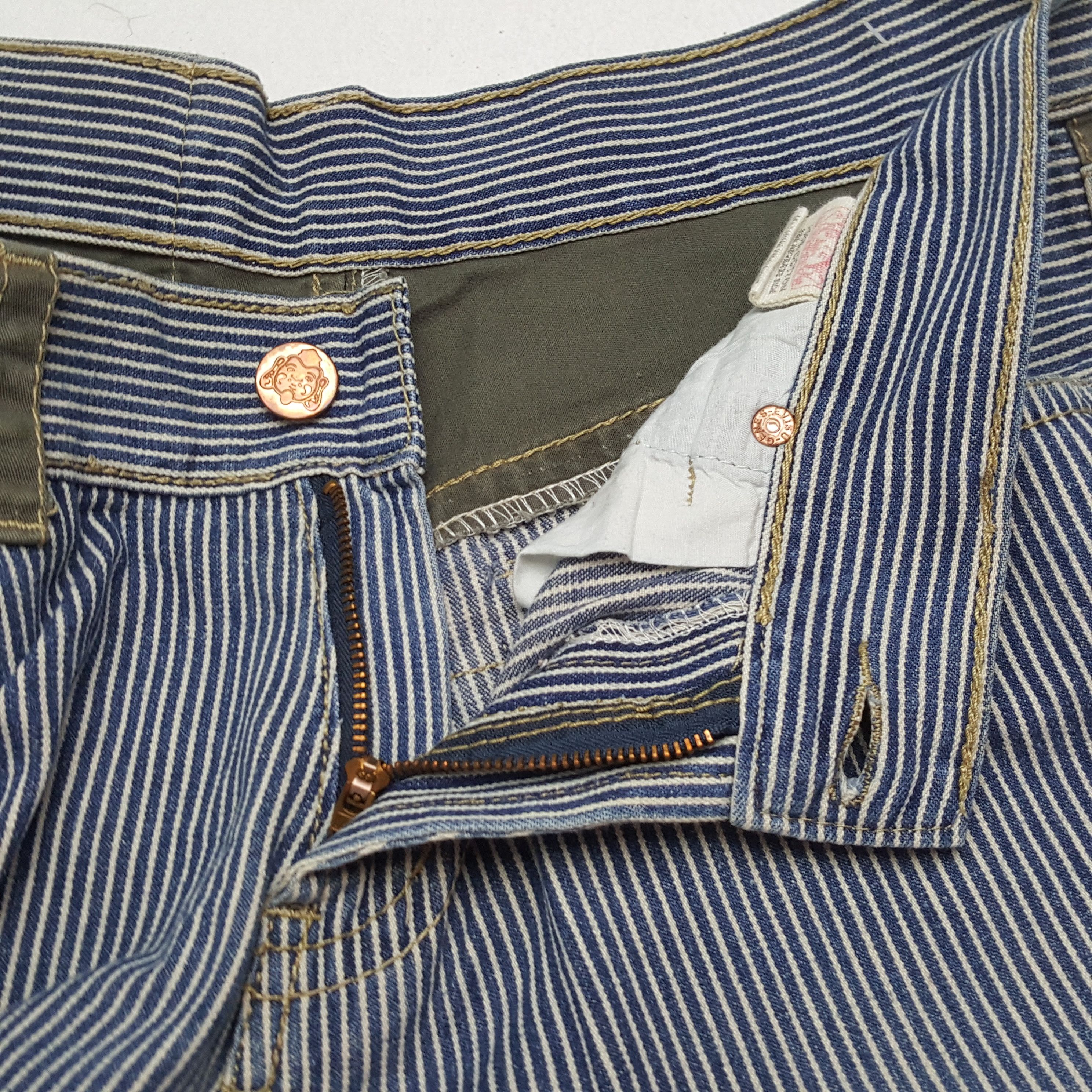 Japanese Brand EVISU Japanese Brand Streetwear Style Daicock Design Jeans Size US 31 - 12 Thumbnail