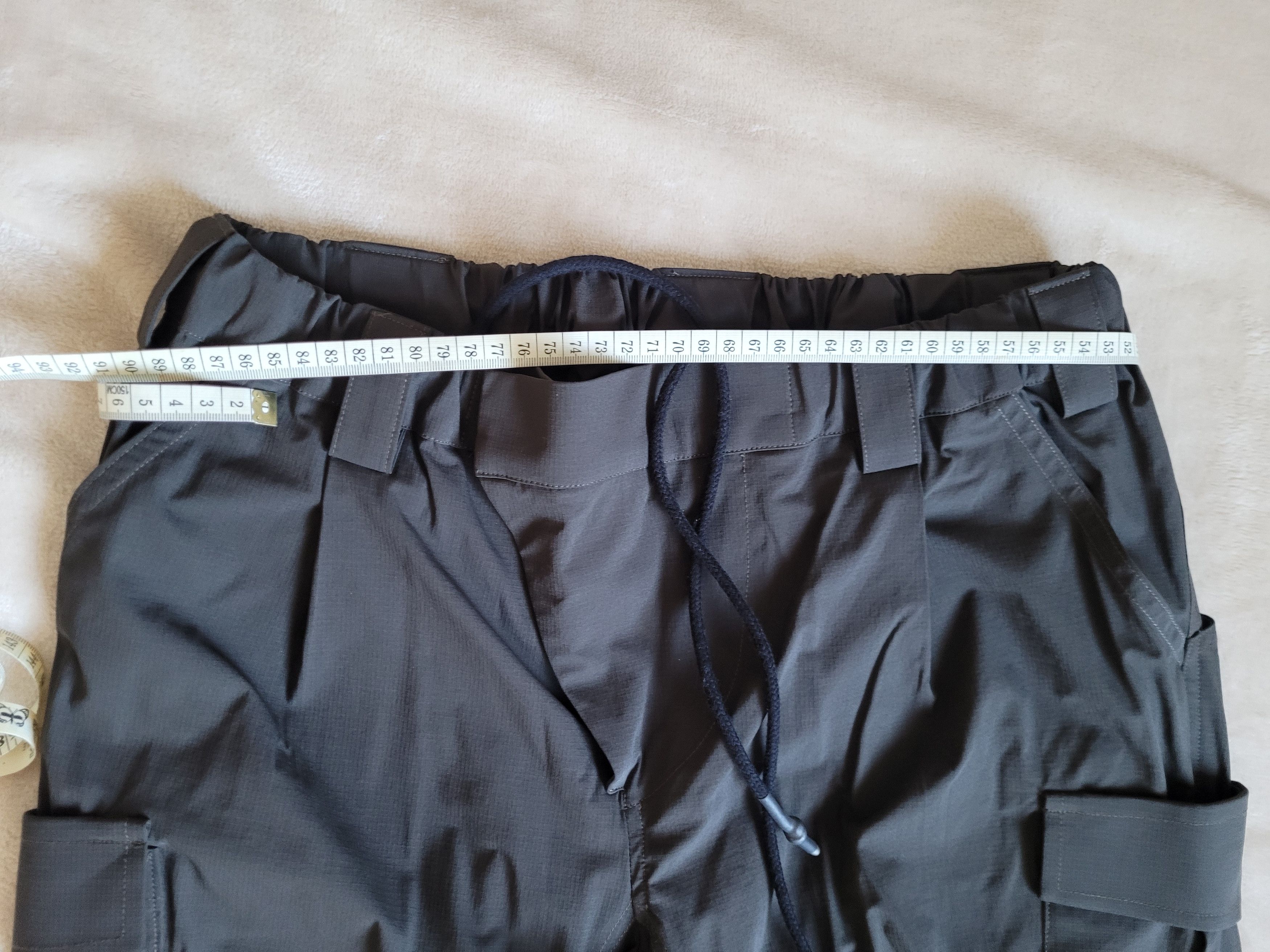 Rosen ROSEN-X Thebe Trousers in Ripstop Nylon - Military Green Size US 33 - 9 Thumbnail