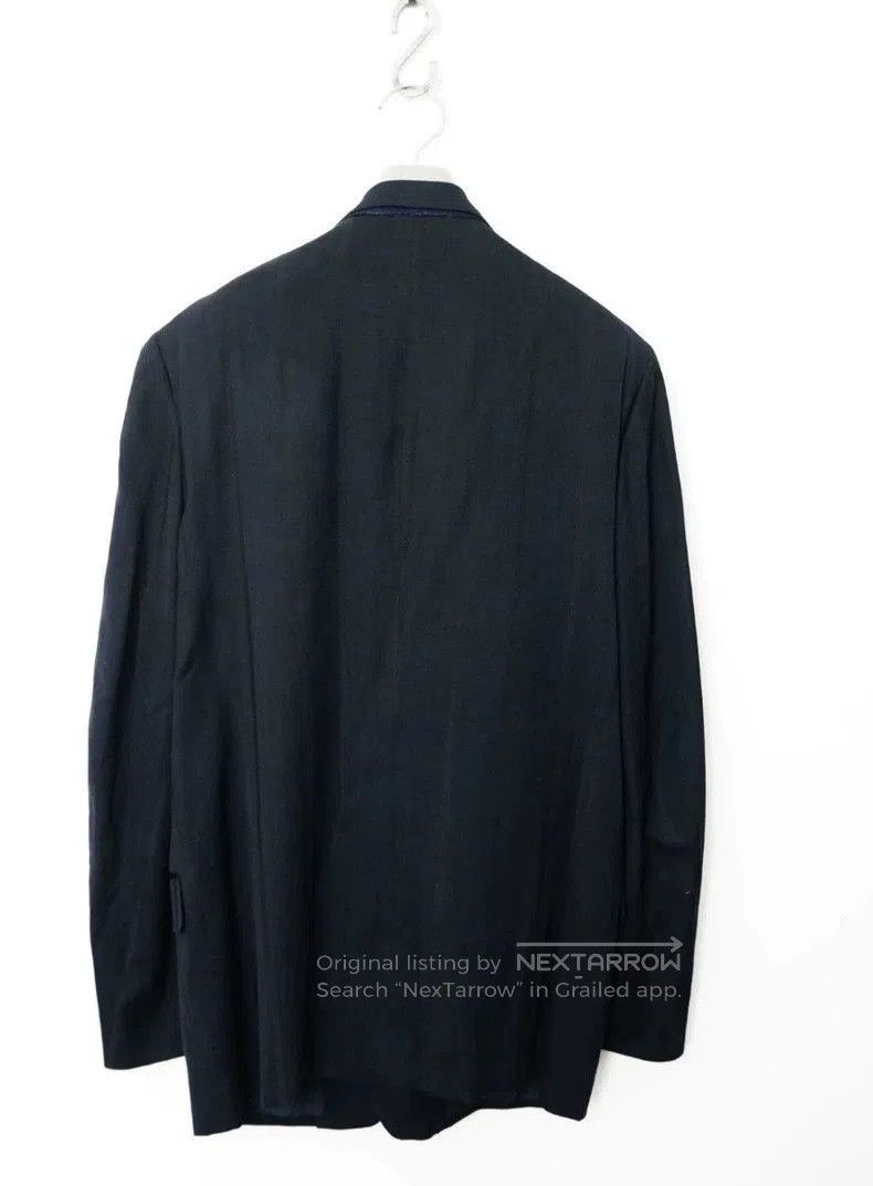 Yohji Yamamoto Yohji Yamamoto Wool Silk Blend Blazer. Size US XL / EU 56 / 4 - 5 Thumbnail
