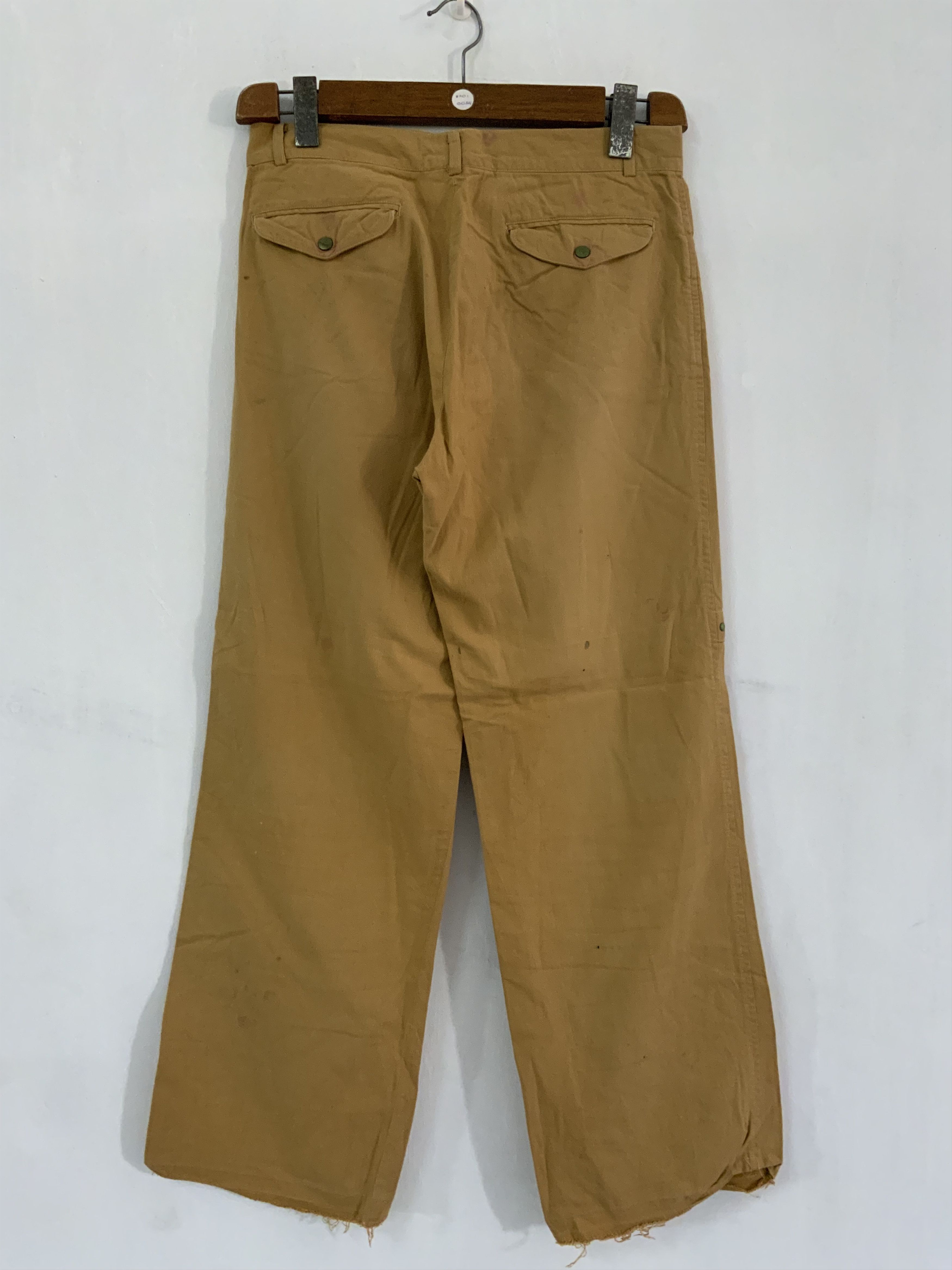 Unsound Rags Clever Pigeon Double Knee Faded Khaki Pant Size US 30 / EU 46 - 2 Thumbnail