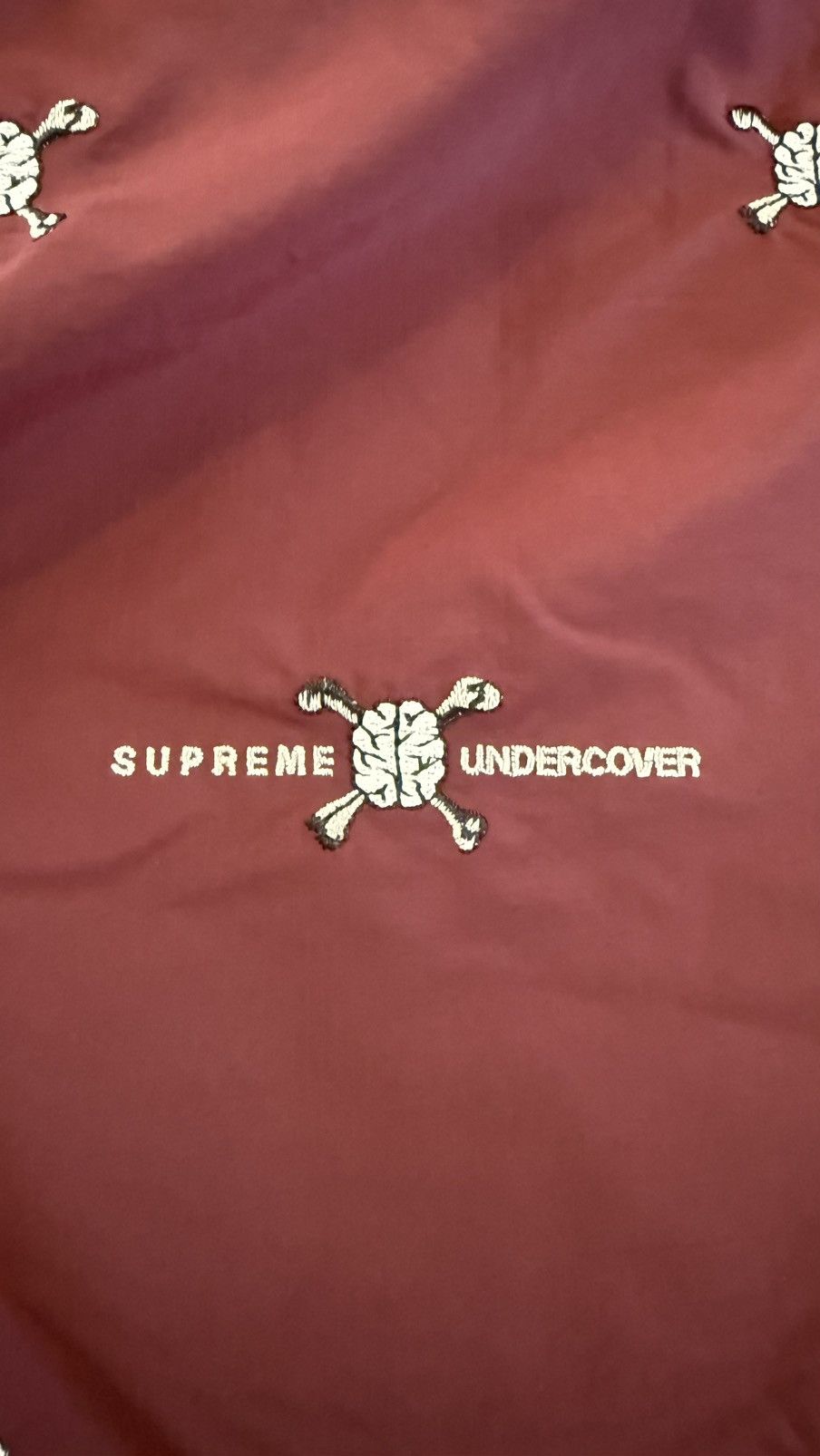 Supreme × Undercover Supreme Undercover Track Pant Burgundy Small Size US 30 / EU 46 - 3 Thumbnail