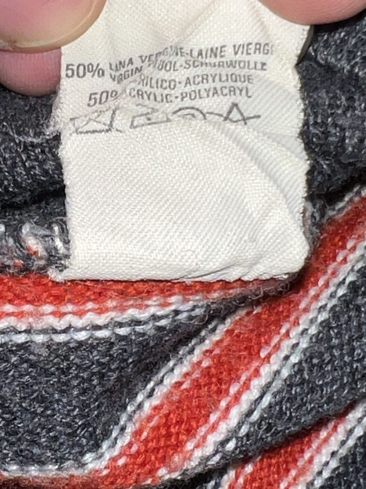 Jean Paul Gaultier Jean Paul Gaultier Junior 90s striped knit sweater with logo Size US XL / EU 56 / 4 - 8 Thumbnail