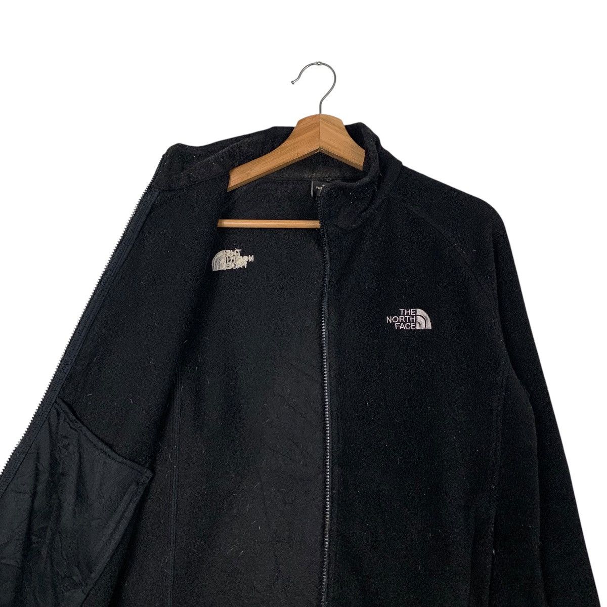 The North Face THE NORTH FACE Embroidered Logo Zipper Fleece #1890-C82 Size L / US 10 / IT 46 - 10 Thumbnail