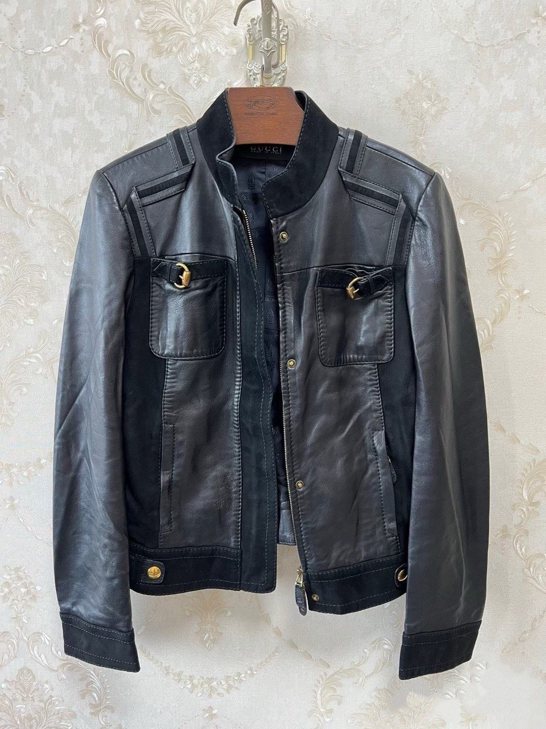 Gucci Gucci Runway Motorcycle Leather Jacket Size US XS / EU 42 / 0 - 1 Thumbnail