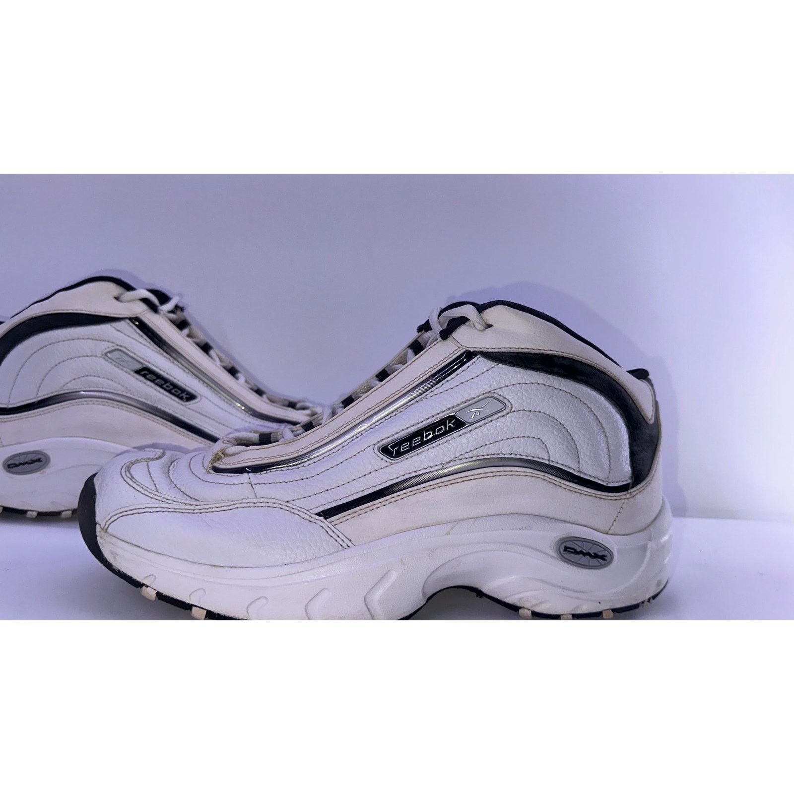 Reebok Vintage Reebok DWX White Hightop Shoes Size 12 Men Size US 12 / EU 45 - 8 Thumbnail