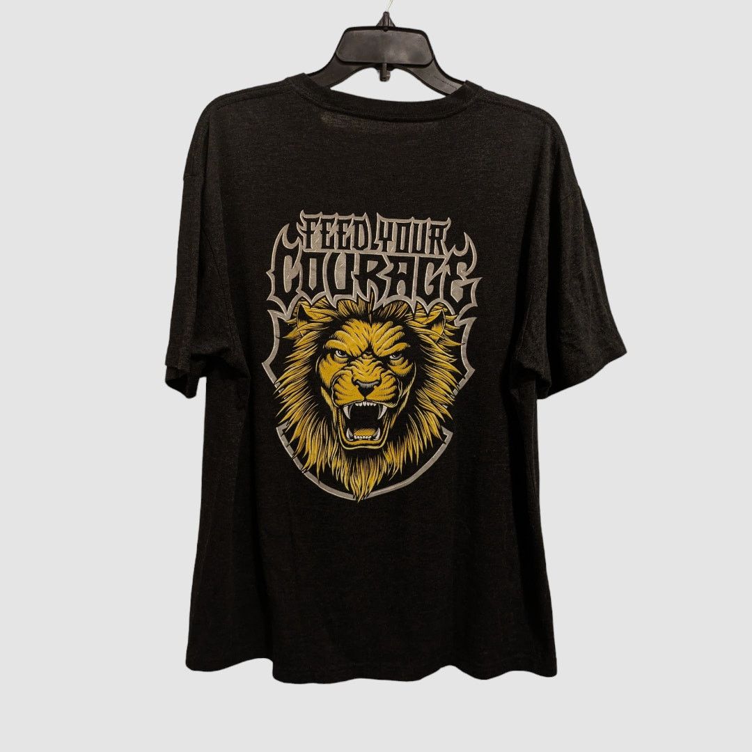 American Apparel JekyllHyde Apparel Feed Your Courage Short Sleeve T-Shirt xl Size US XL / EU 56 / 4 - 1 Thumbnail