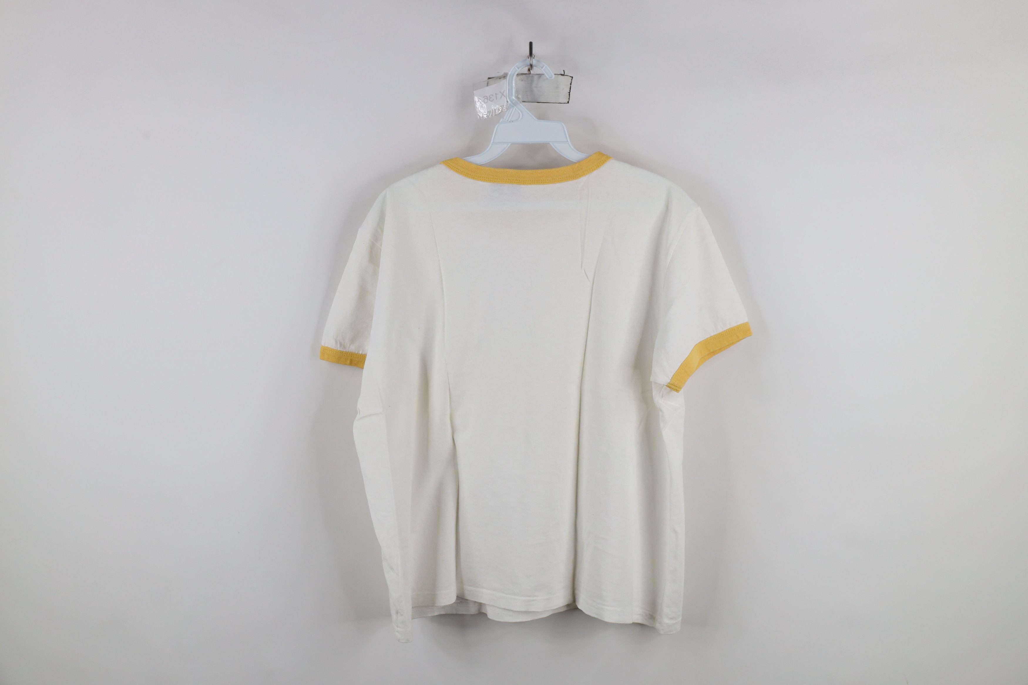 American Eagle Outfitters × Vintage Vintage 90s American Eagle Surfing Ringer T-Shirt USA Size L / US 10 / IT 46 - 11 Thumbnail