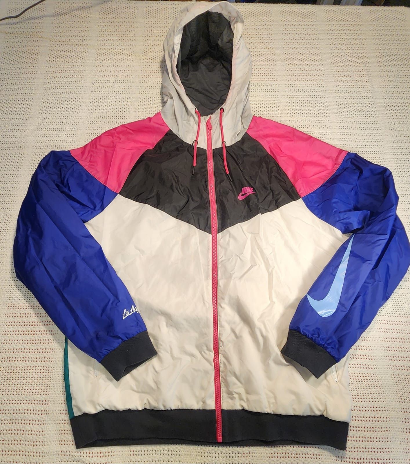 Nike retro disco 90s hooded windbreaker Size XL / US 12-14 / IT 48-50 - 4 Thumbnail