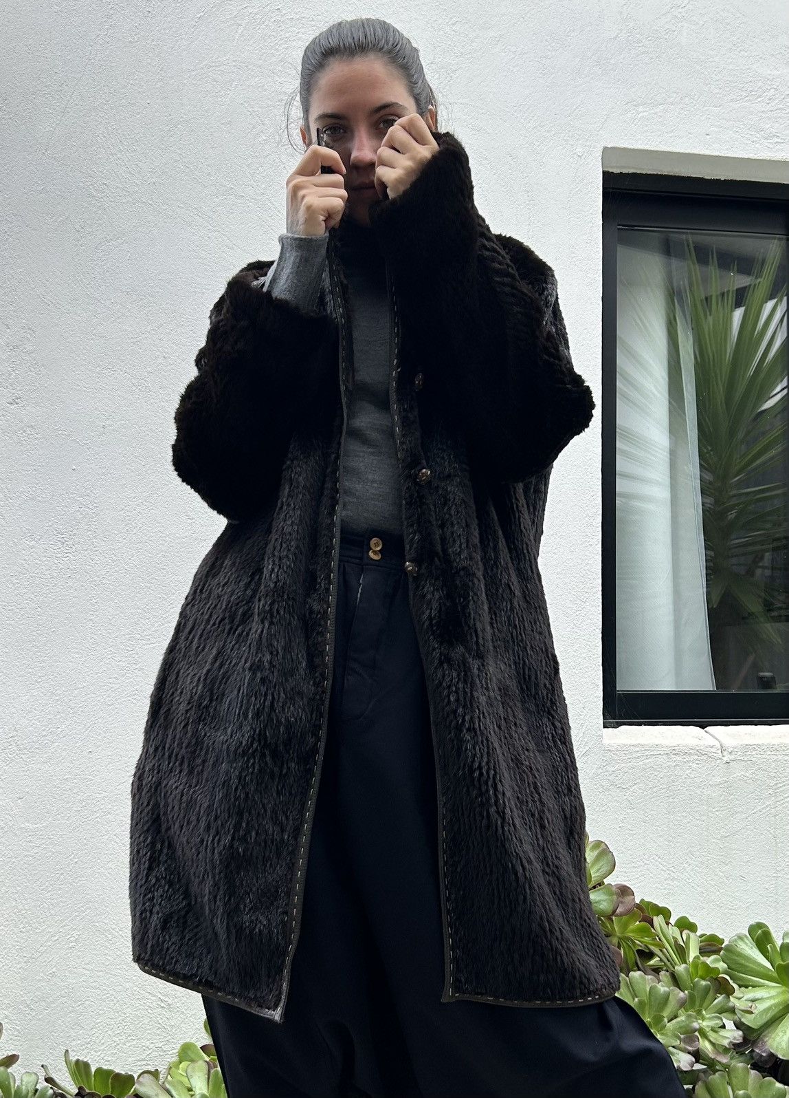 Fendi Fendi Sellaria Double Side Fur Coat Size M / US 6-8 / IT 42-44 - 4 Thumbnail