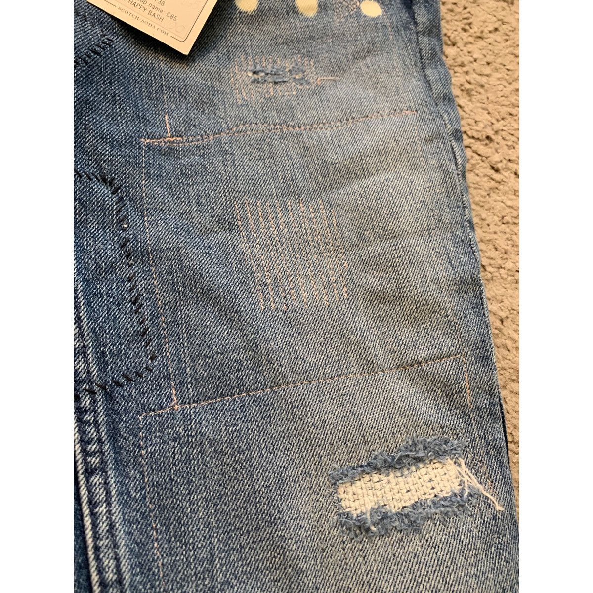 Scotch & Soda SCOTCH AND SODA GIRLS DISTRESSED BOY FRIEND FIT JEANS Size 24" / US 00 / IT 34 - 10 Thumbnail