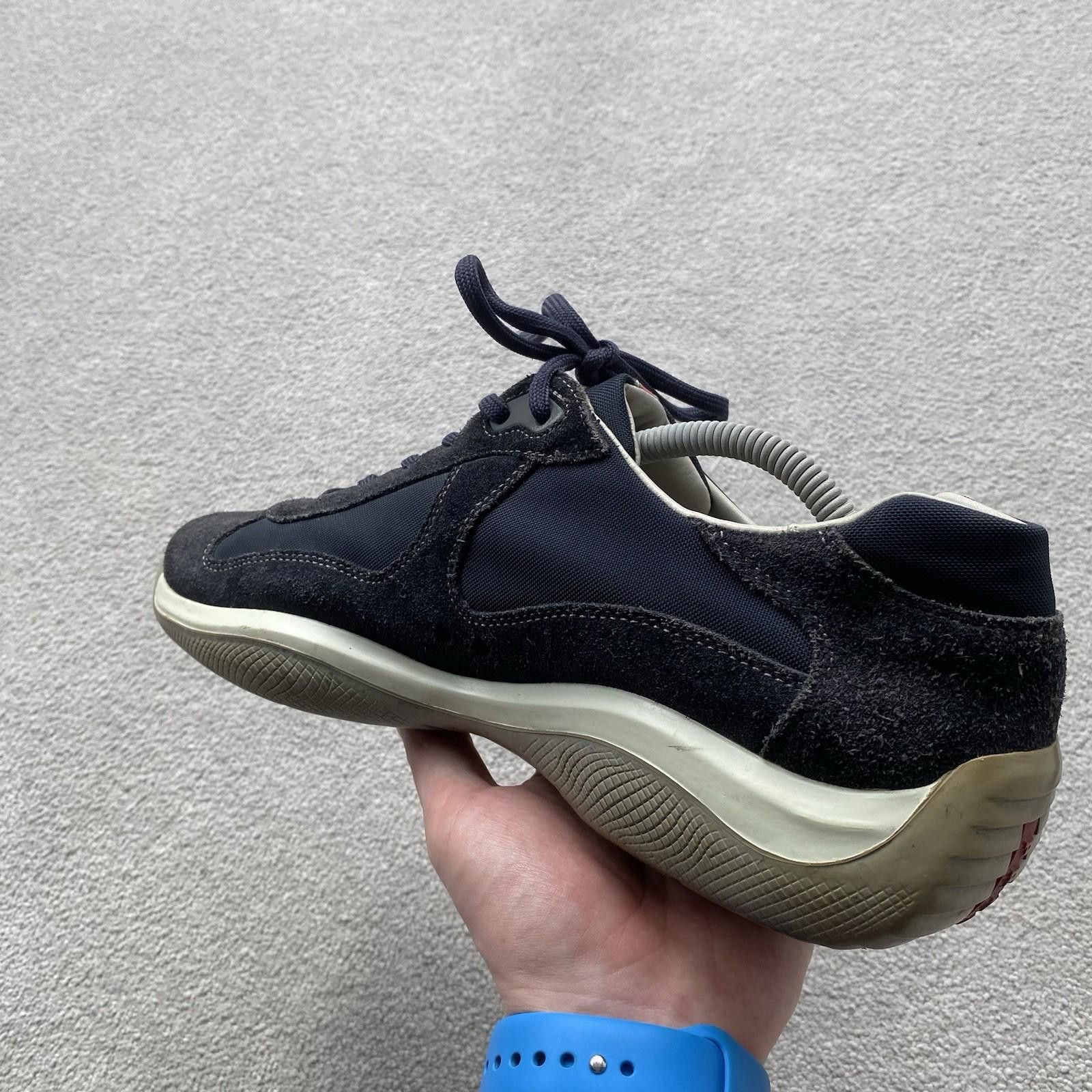 Prada Prada Navy America Cups Trainers Size UK8.5 Size US 9.5 / EU 42-43 - 4 Thumbnail