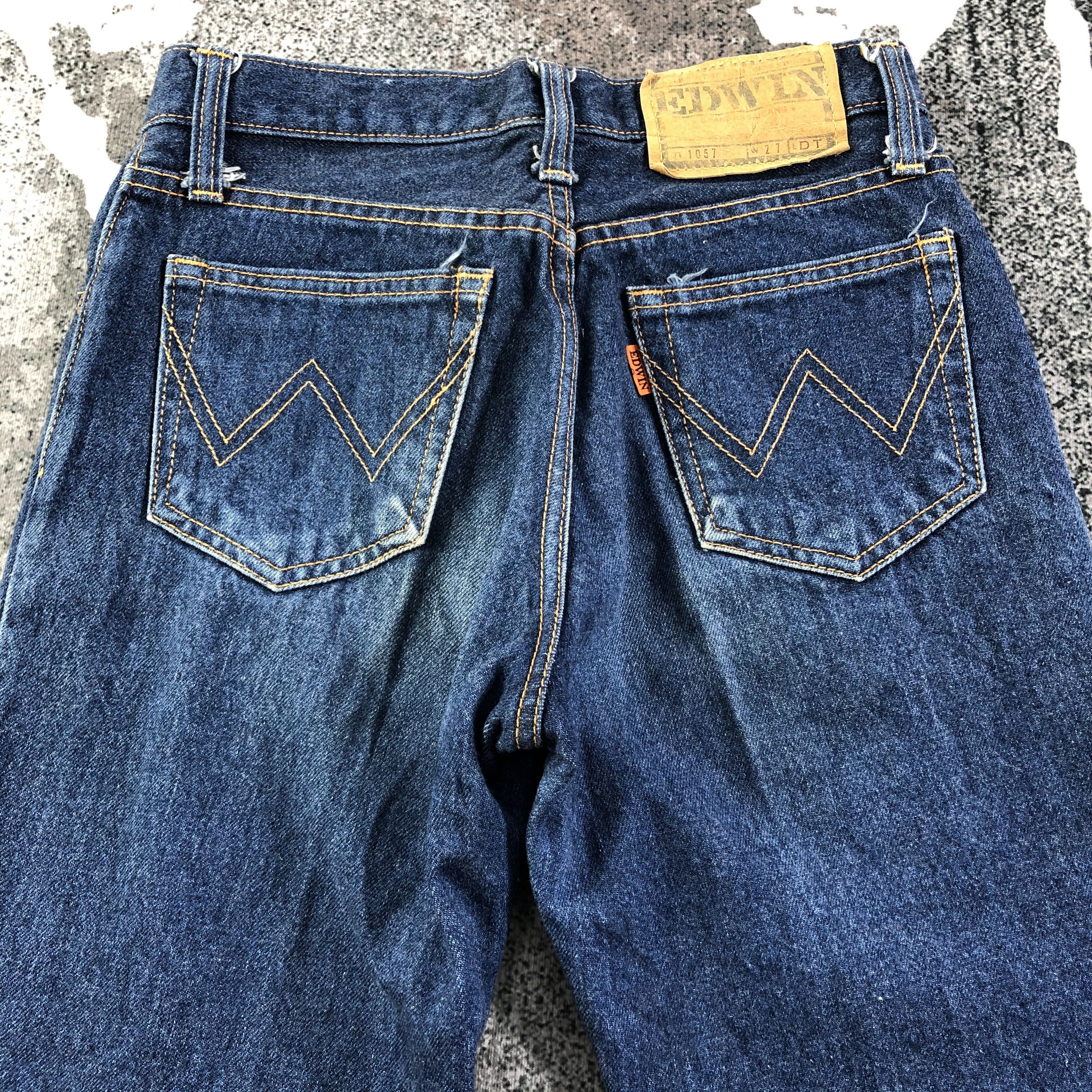 Edwin Vintage Edwin Jeans High Waist Denim KJ1541 Size 26" / US 2 / IT 38 - 4 Thumbnail