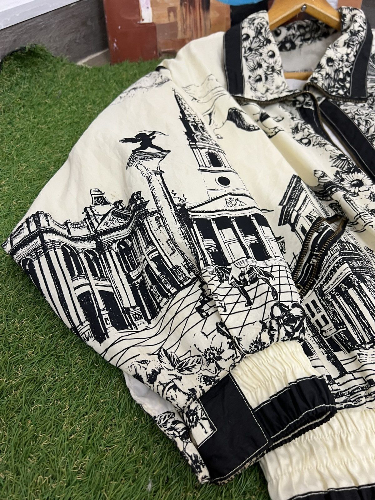 Vintage Printed Y2k Jpg Style Jacket 90s Japanese Brand