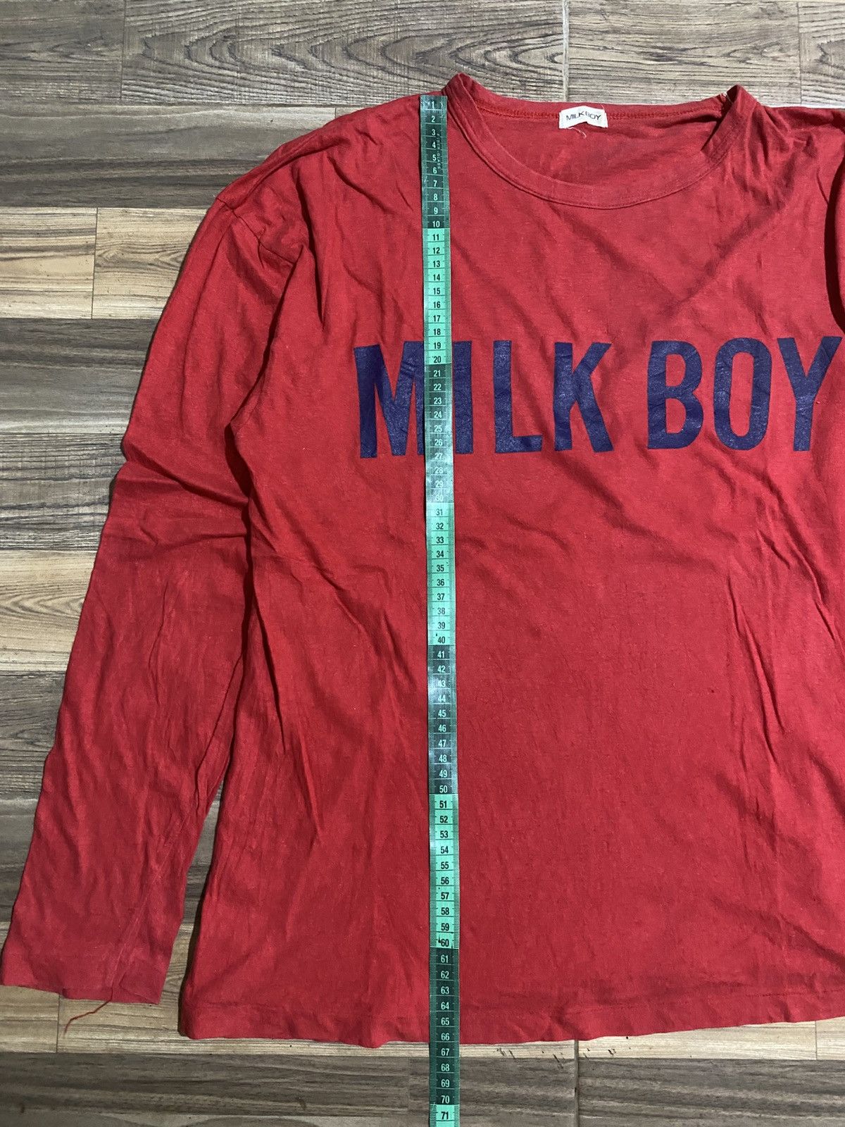 Japanese Brand VINTAGE MILKBOY LONG SLEEVE TEE Size US M / EU 48-50 / 2 - 6 Thumbnail