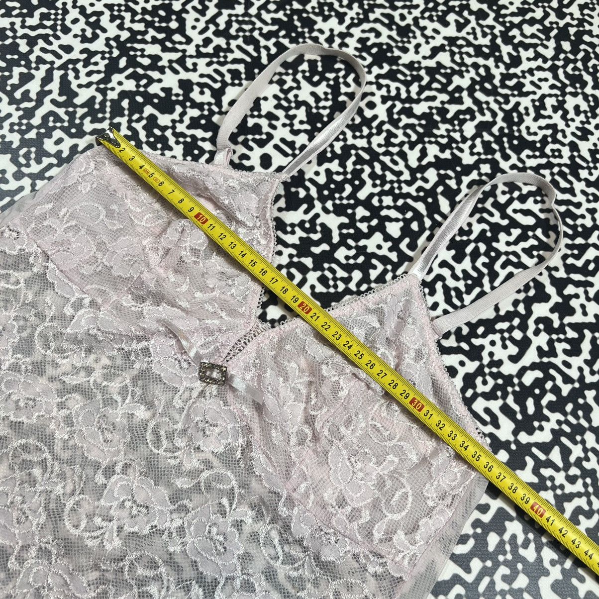Japanese Brand Vintage Y2K Japanese Style Retro Mesh Sexy Tank Top 90s Size M / US 6-8 / IT 42-44 - 11 Thumbnail