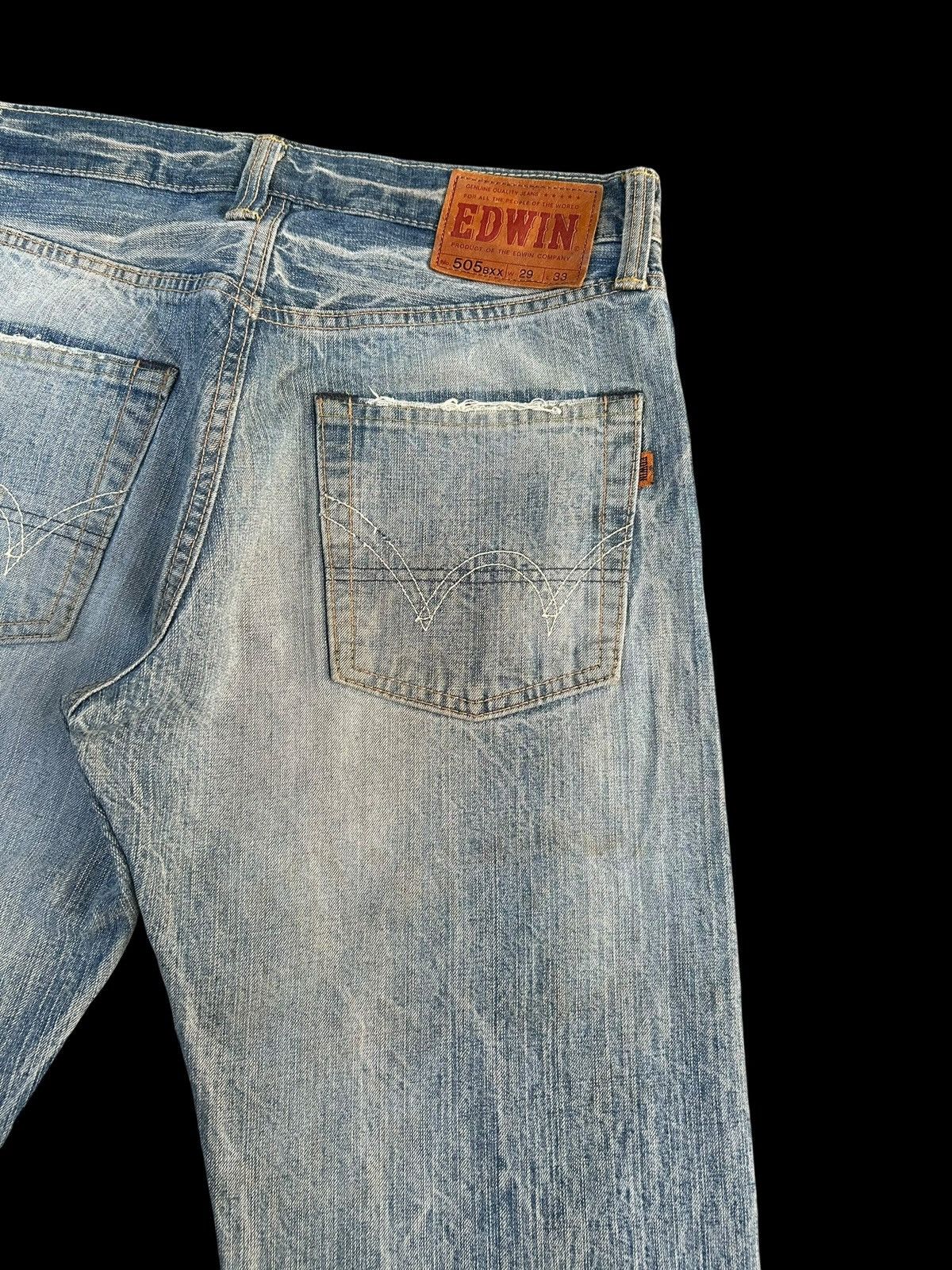 Kapital Vintage Edwin 505BXX Selvedge Japanese Brand Denim Jeans Size US 30 / EU 46 - 12 Thumbnail