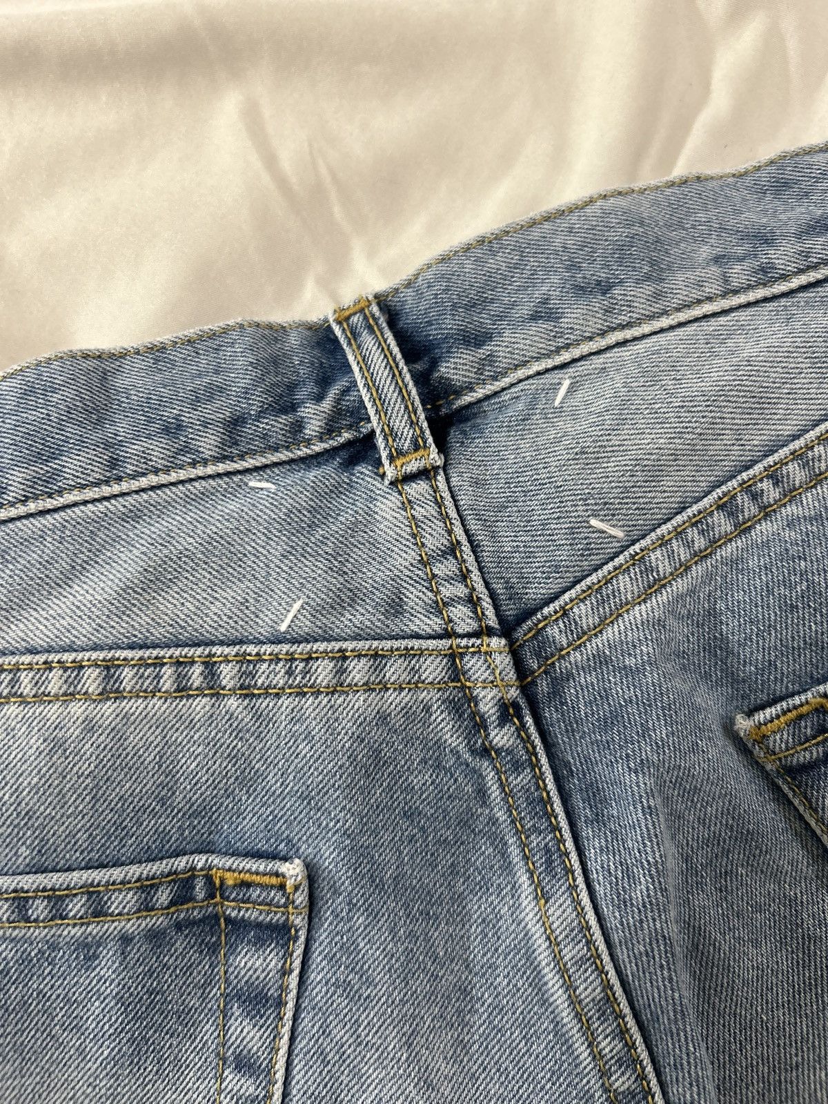 Maison Margiela Maison Margiela Straight Leg Washed Jeans Size US 34 / EU 50 - 7 Thumbnail