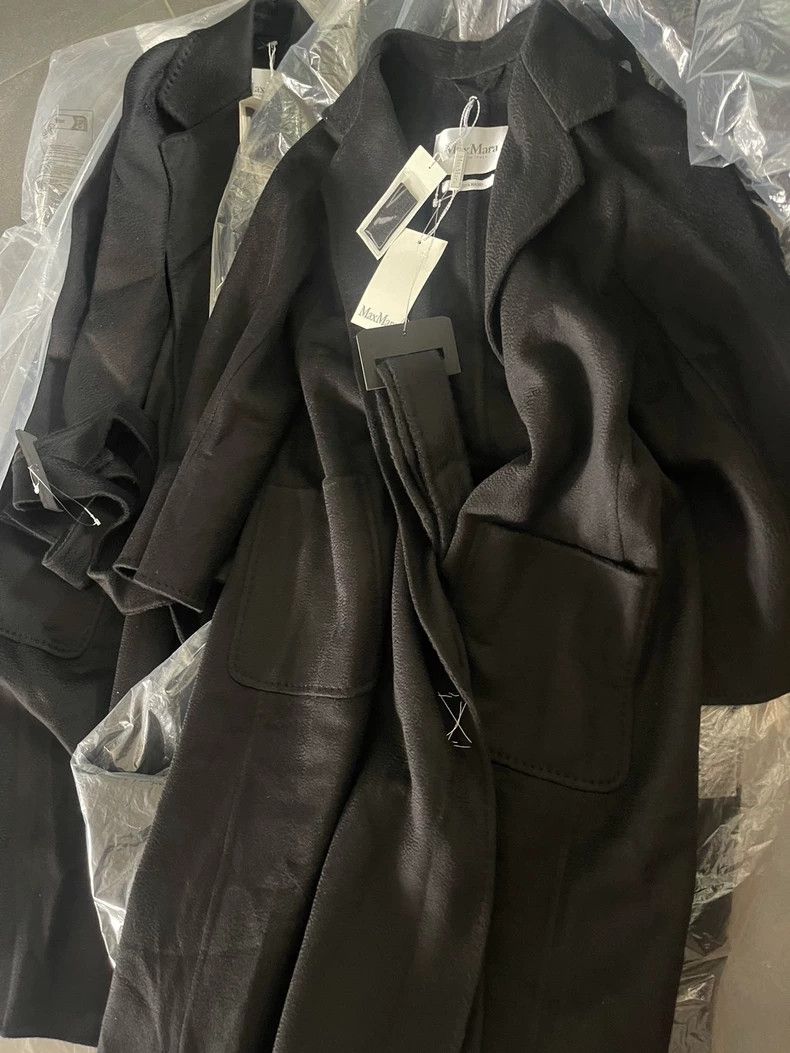 Max Mara Max Mara Black Caramel New Cashmere Coat Size M / US 6-8 / IT 42-44 - 1 Thumbnail