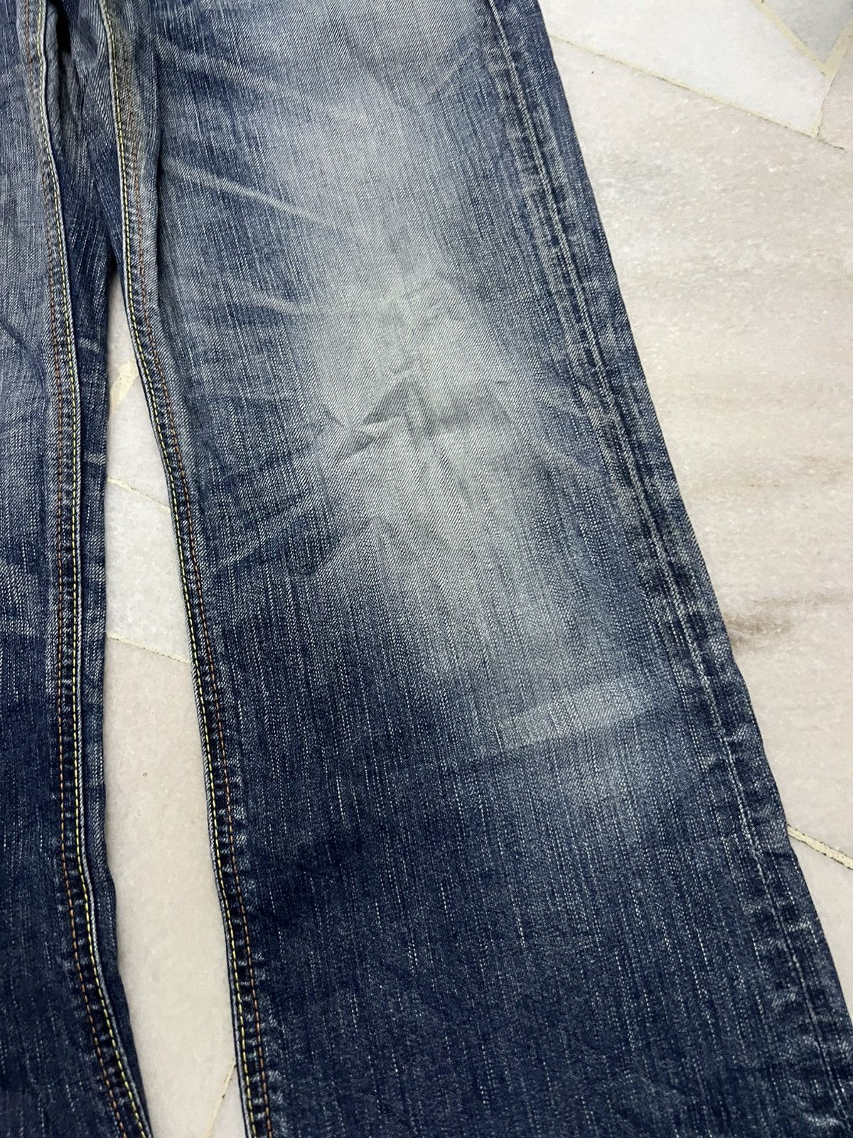 Edwin 💥Flare💥Edwin 503 Blue Trip Mud Wash Jean Size US 33 - 6 Thumbnail