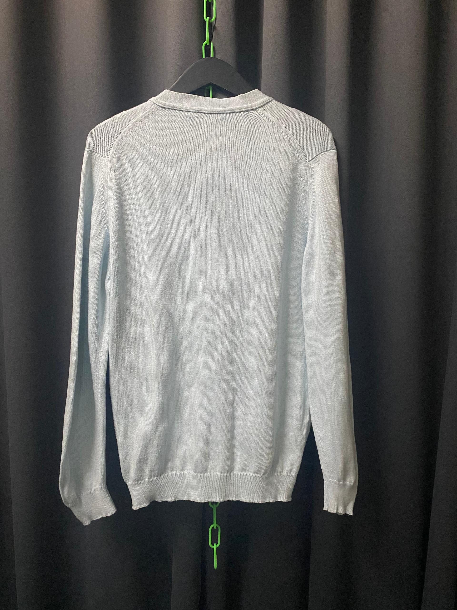 Burberry × Designer Burberry Designer Cardigan in Light Blue Size S / US 4 / IT 40 - 9 Thumbnail