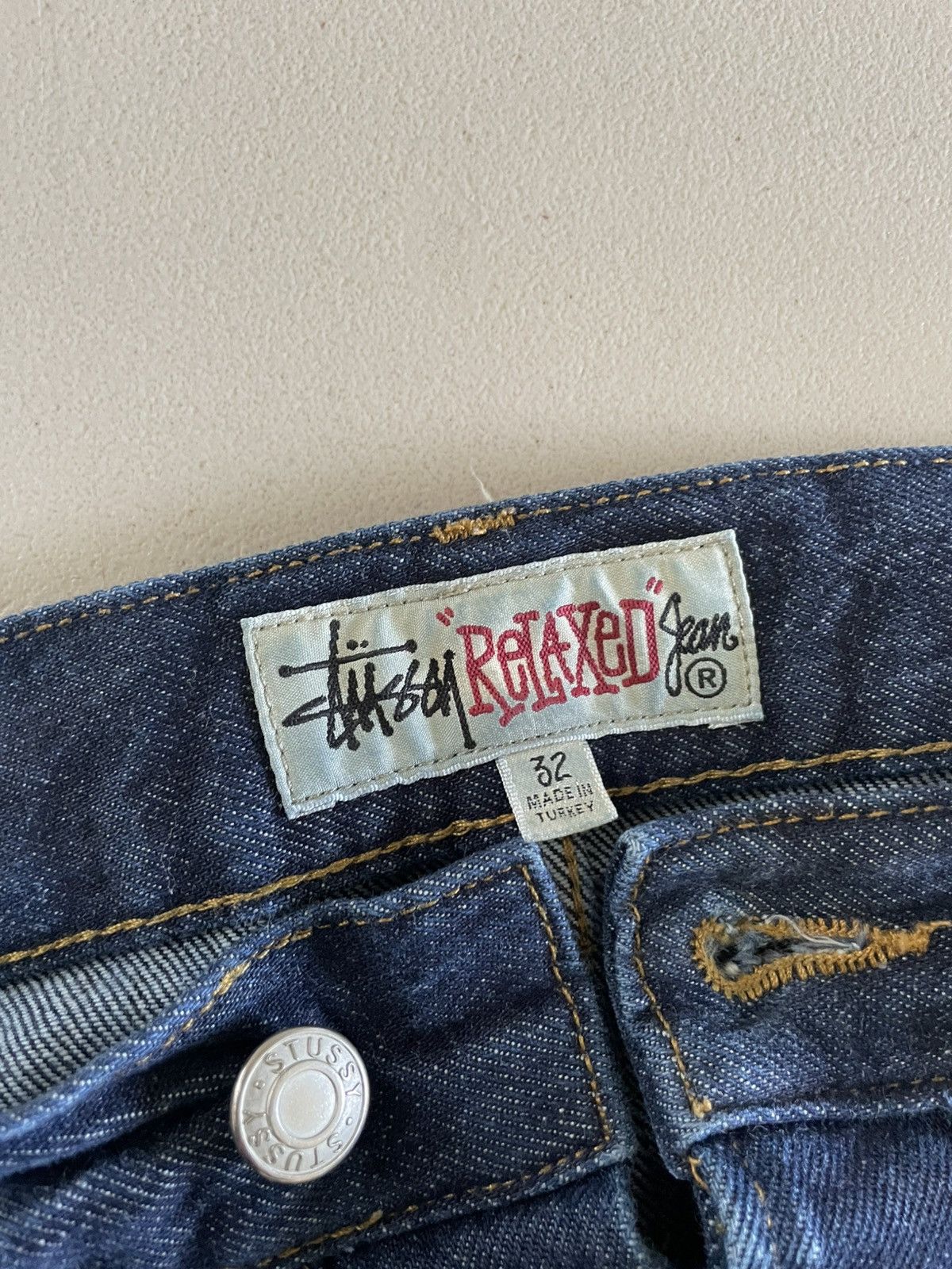 Stussy Stussy Relaxed Baggy Jeans Size US 32 / EU 48 - 6 Thumbnail