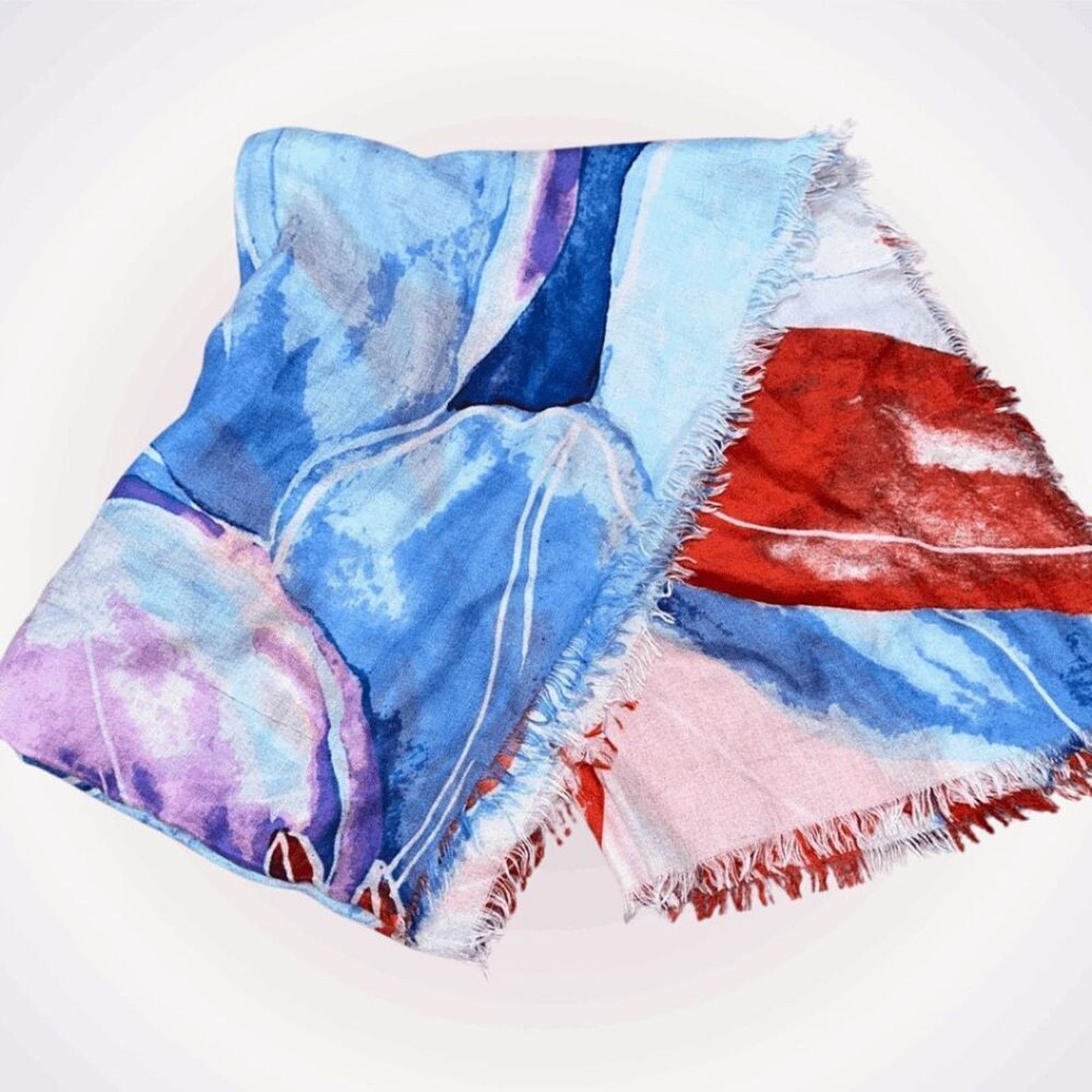 Nordstrom Nordstrom Multicolor Lightweight Pashmina | Sz S Size ONE SIZE - 1 Thumbnail