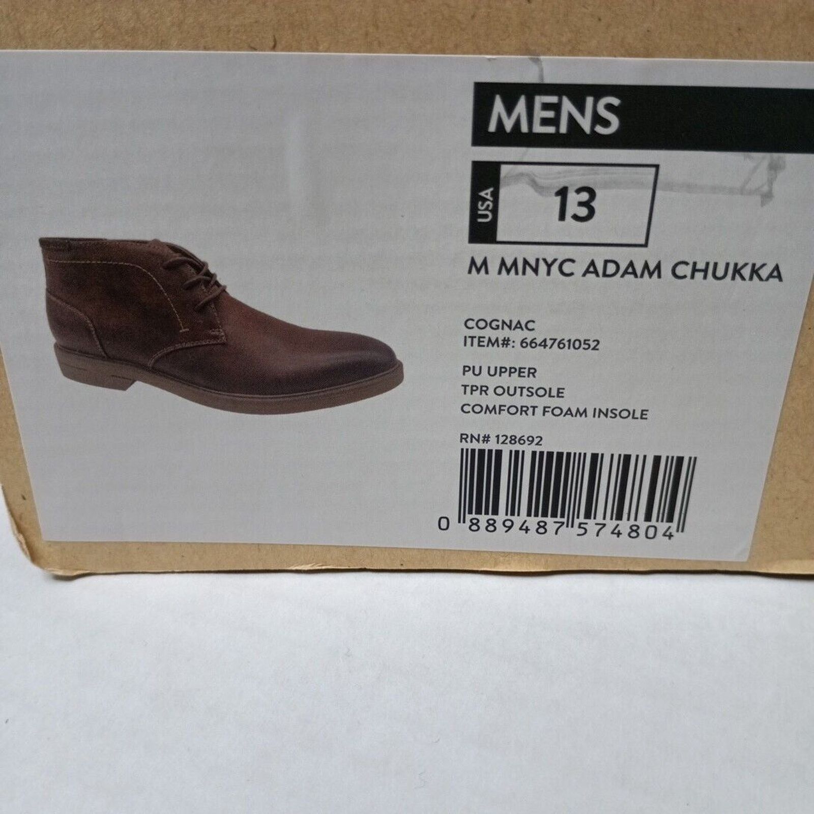 Steve Madden Madden NYC Men’s Adam Chukka Dress Boots Brown Size 13 Size US 13 / EU 46 - 9 Thumbnail