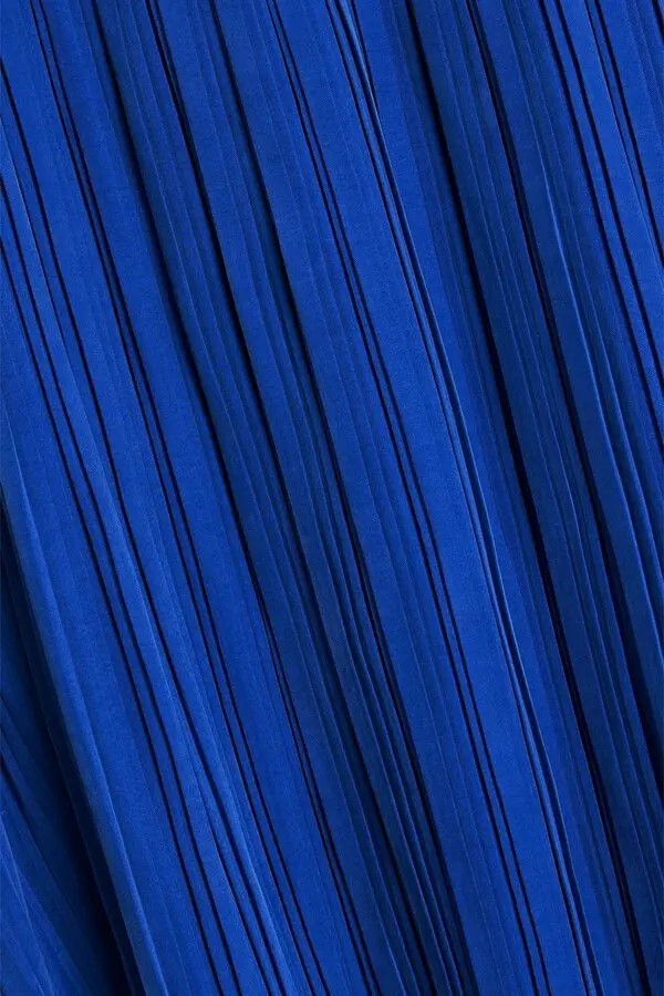 Balmain o1y0525 Gown Dress in Blue Size S / US 4 / IT 40 - 4 Thumbnail