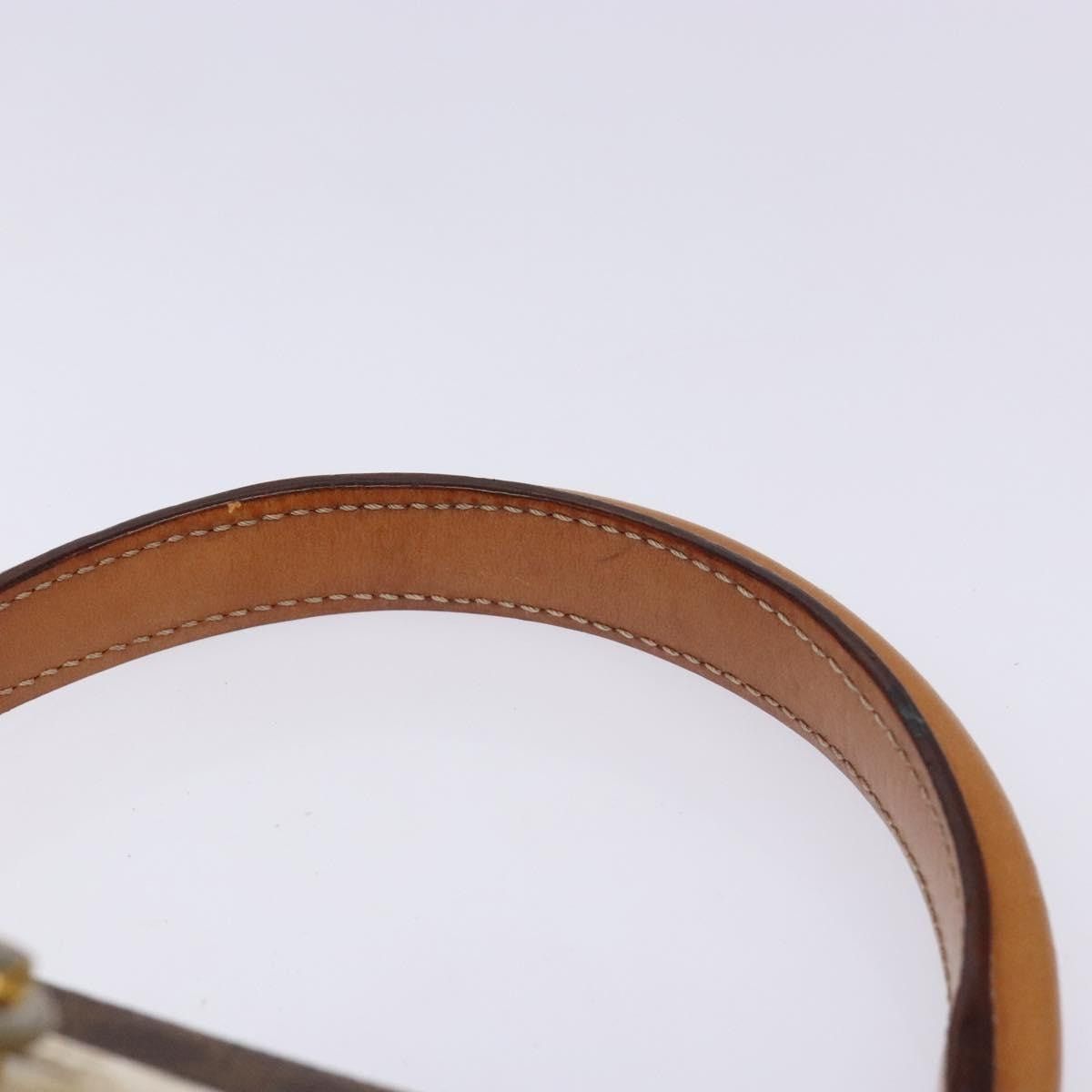Celine CELINE Macadam Canvas Hand Bag Pvc Leather Brown Gold Size ONE SIZE - 8 Thumbnail