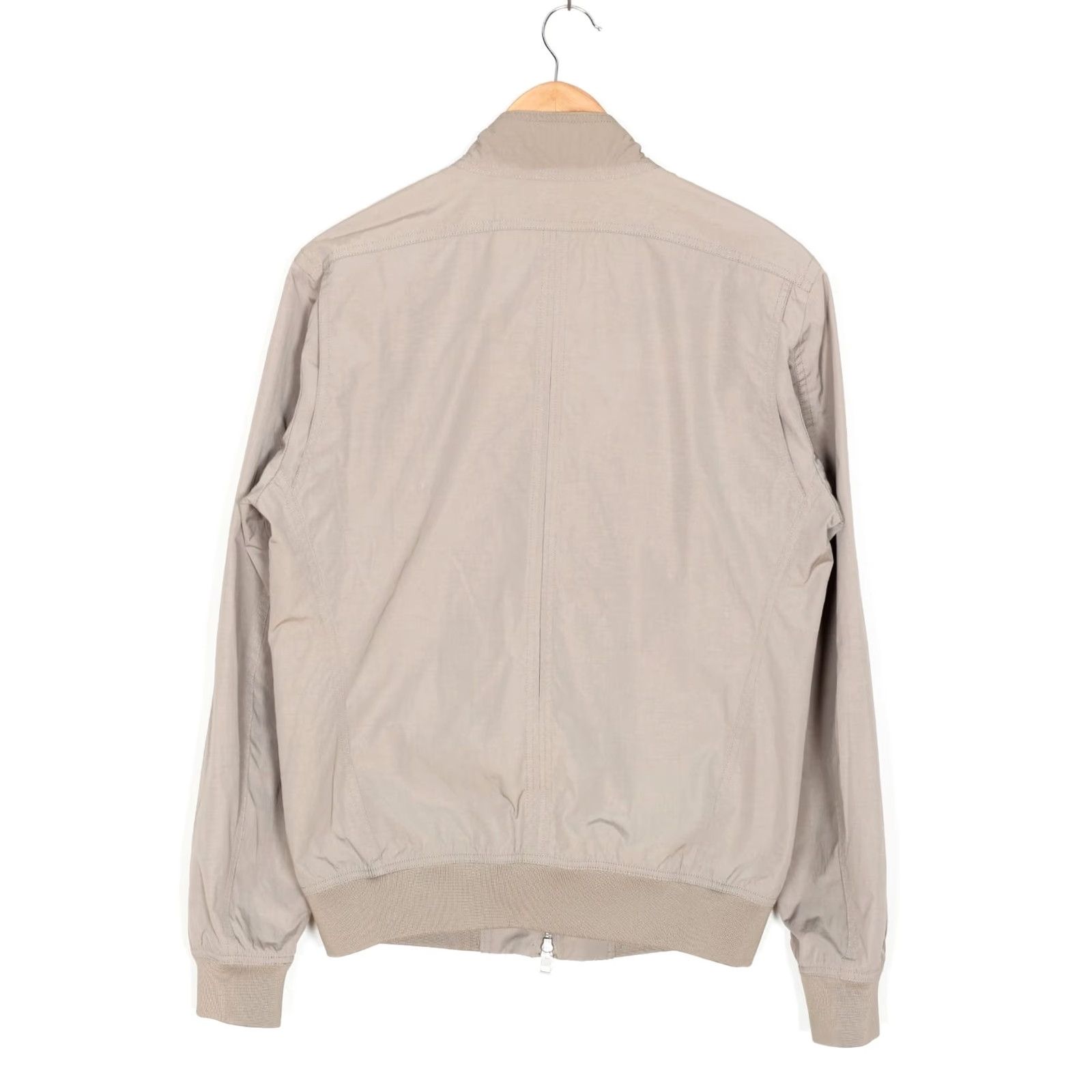 J.Lindeberg J.LINDEBERG TRAVIS 42 SPORTS NYLON Bomber Jacket Men Size M Beige Logo Casual Travel Zip Jacket Mens M Size US M / EU 48-50 / 2 - 3 Thumbnail
