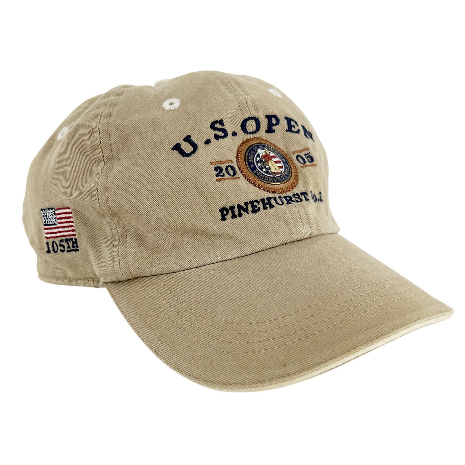 Vintage 2005 US Open Pinehurst hat PGA Golf Y2K vintage Size ONE SIZE - 1 Thumbnail