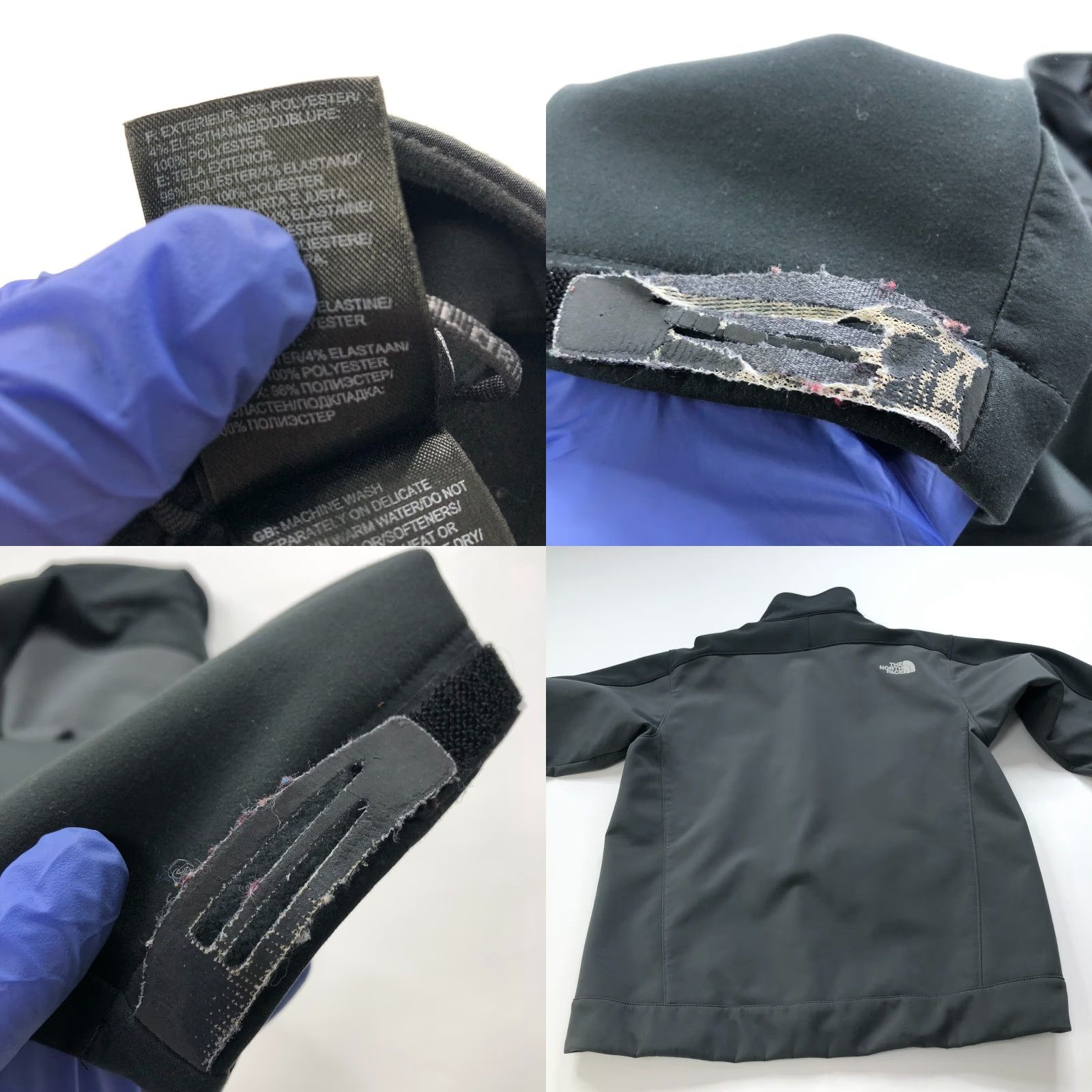 The North Face The North Face Medium Gray Mens TNF Apex Softshell Mock Neck Jacket Mens Regular Small? Size US M / EU 48-50 / 2 - 9 Thumbnail