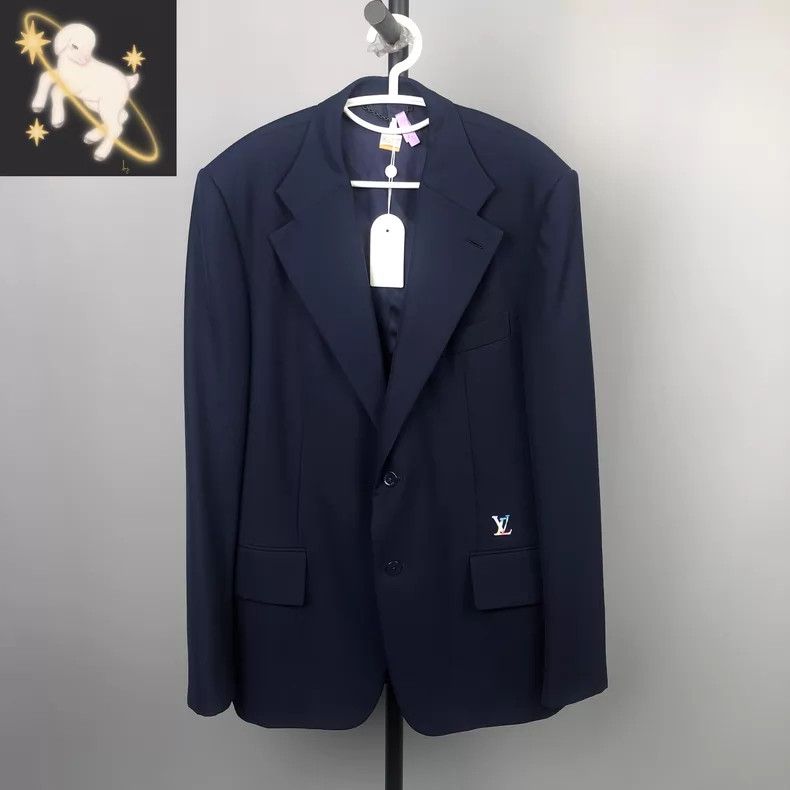 Louis Vuitton Louis Vuitton Ink and wash limited suit jacket Size US L / EU 52-54 / 3 - 1 Thumbnail