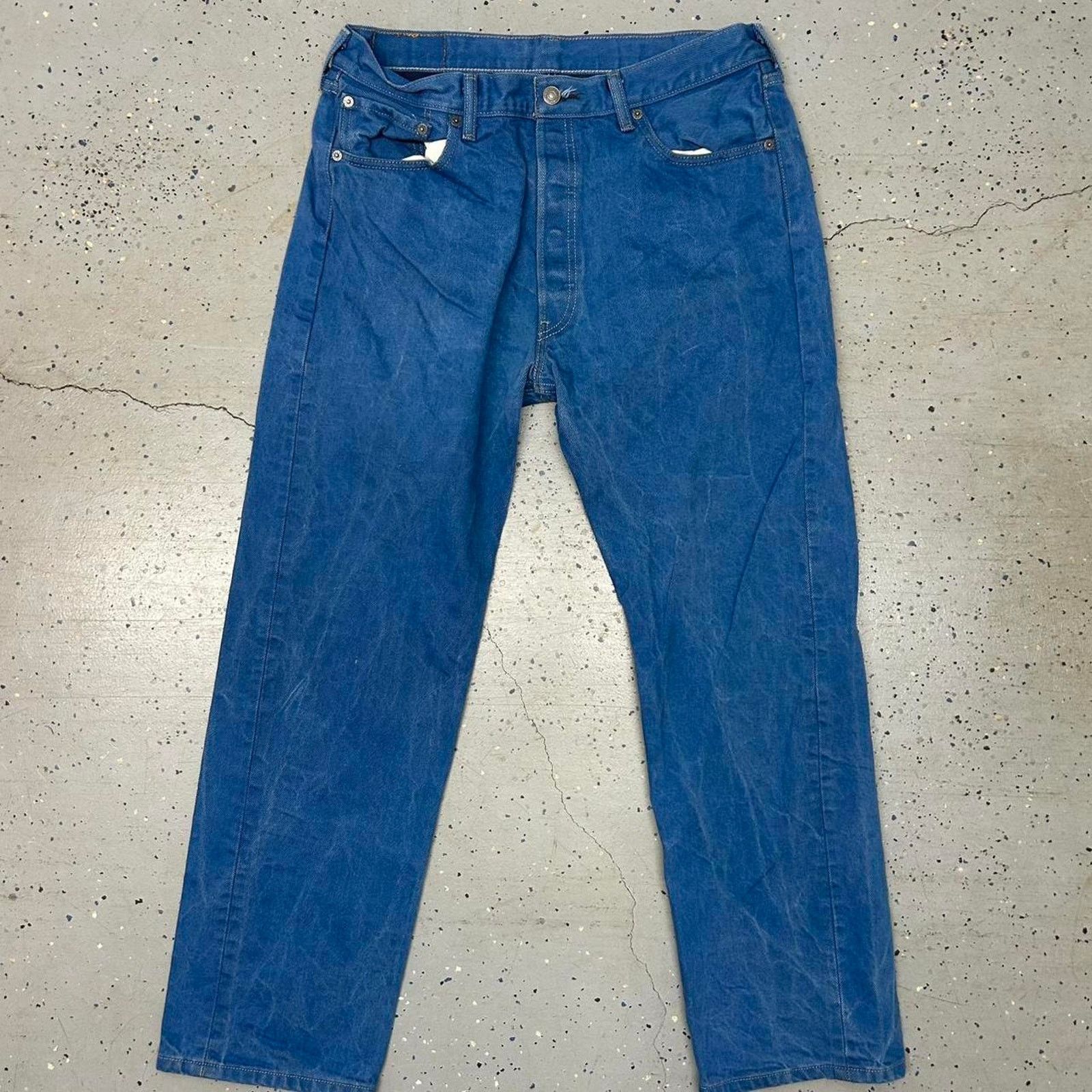 Levi's Levi's 501 blue denim jeans Size US 36 / EU 52 - 3 Thumbnail