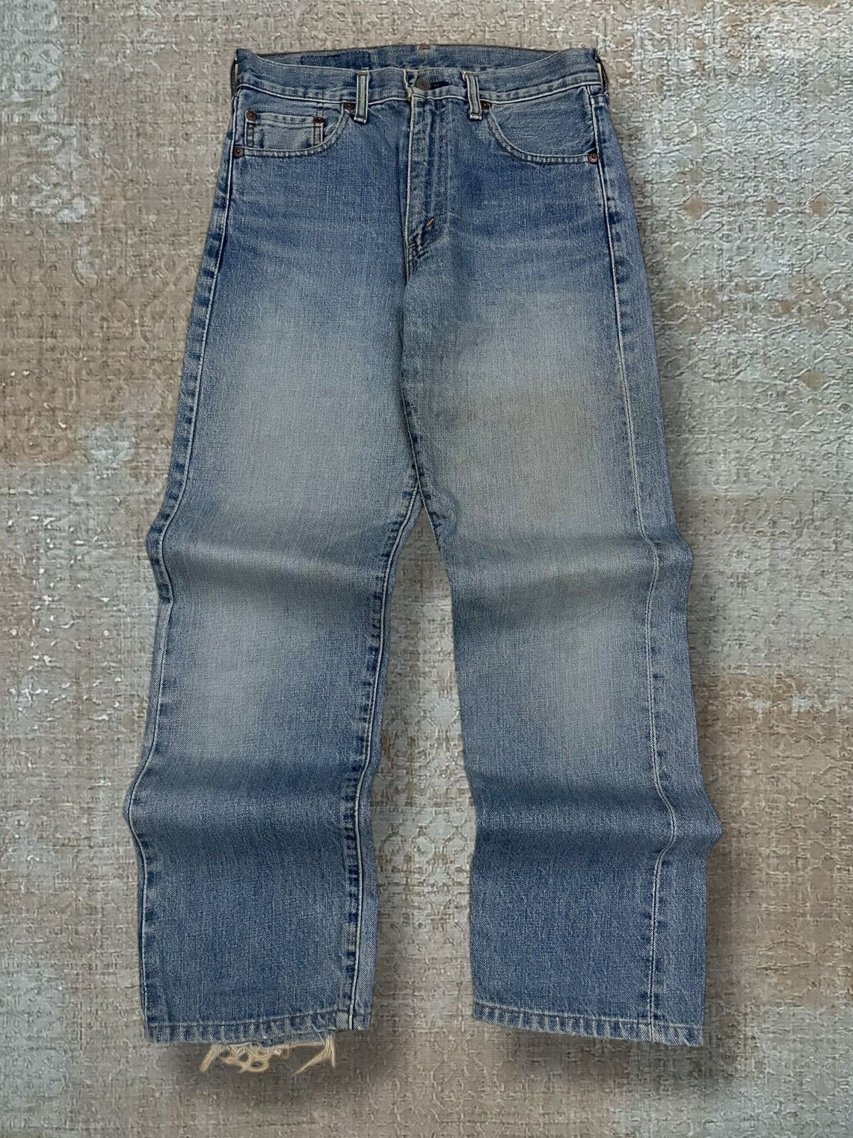 Levi's Vintage Clothing Vintage 1990s Designer Levis 502 Grunge Distressed Denim Size US 30 / EU 46 - 1 Thumbnail