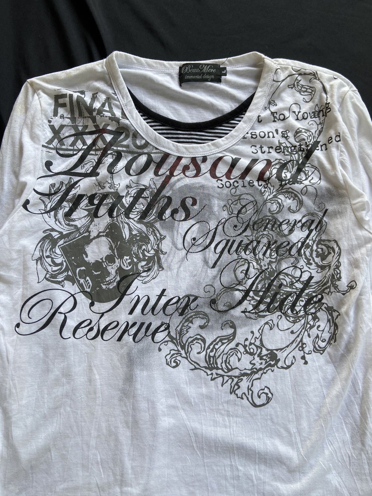 Japanese Brand THOUSAND TRUTHS BEAUMERE LONG SLEEVE Size US M / EU 48-50 / 2 - 2 Thumbnail