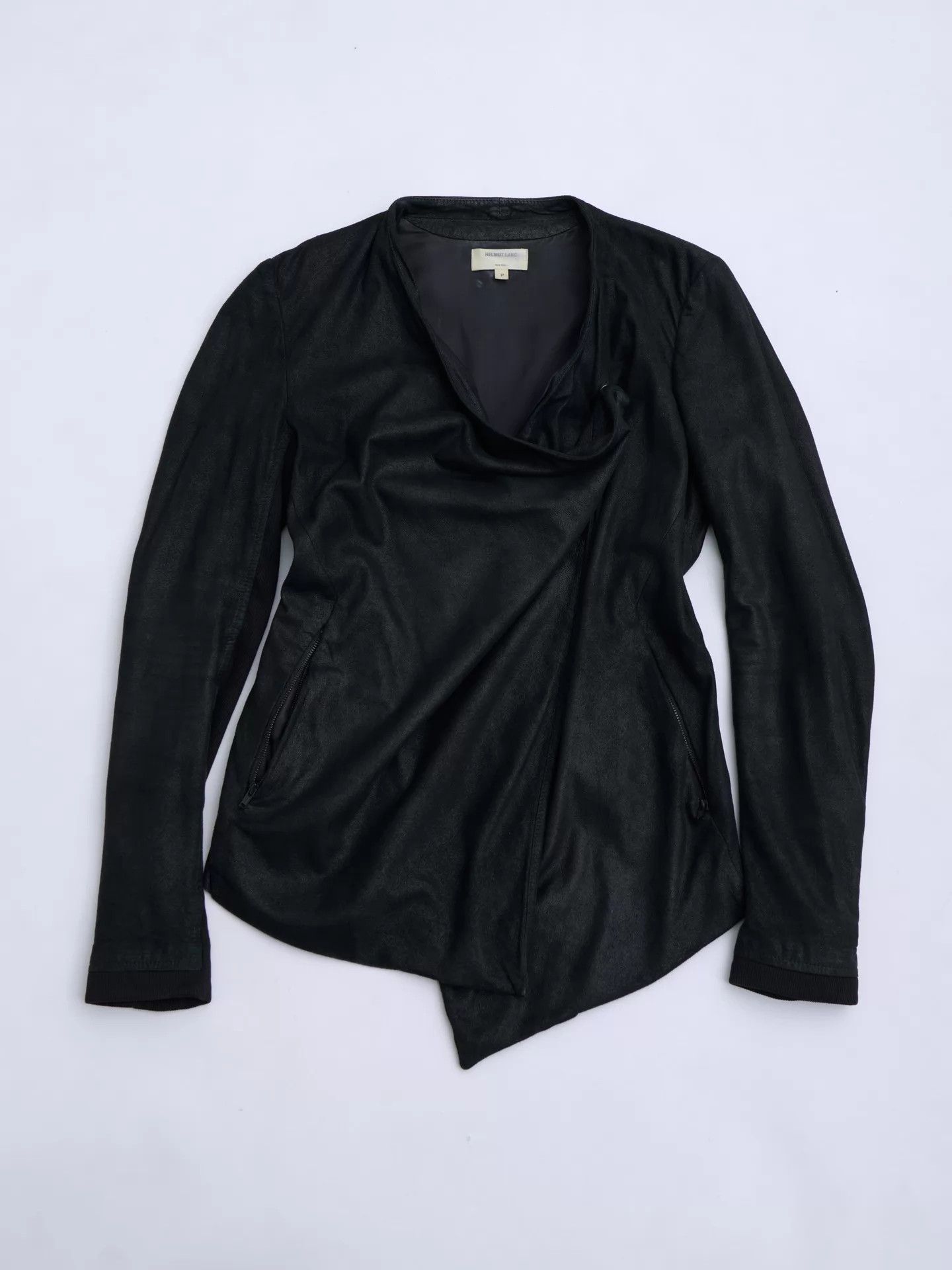 Helmut Lang Helmut Lang 00s New York Decon Asym Sheepskin Jacket Size ONE SIZE - 8 Thumbnail