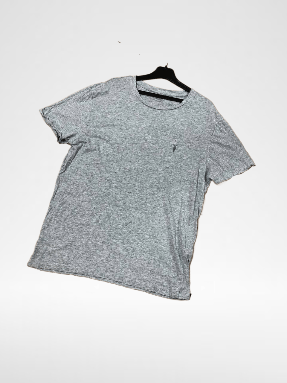 Allsaints Logo Gray T-Shirt Size M Allsaints VINTAGE Size US M / EU 48-50 / 2 - 1 Thumbnail