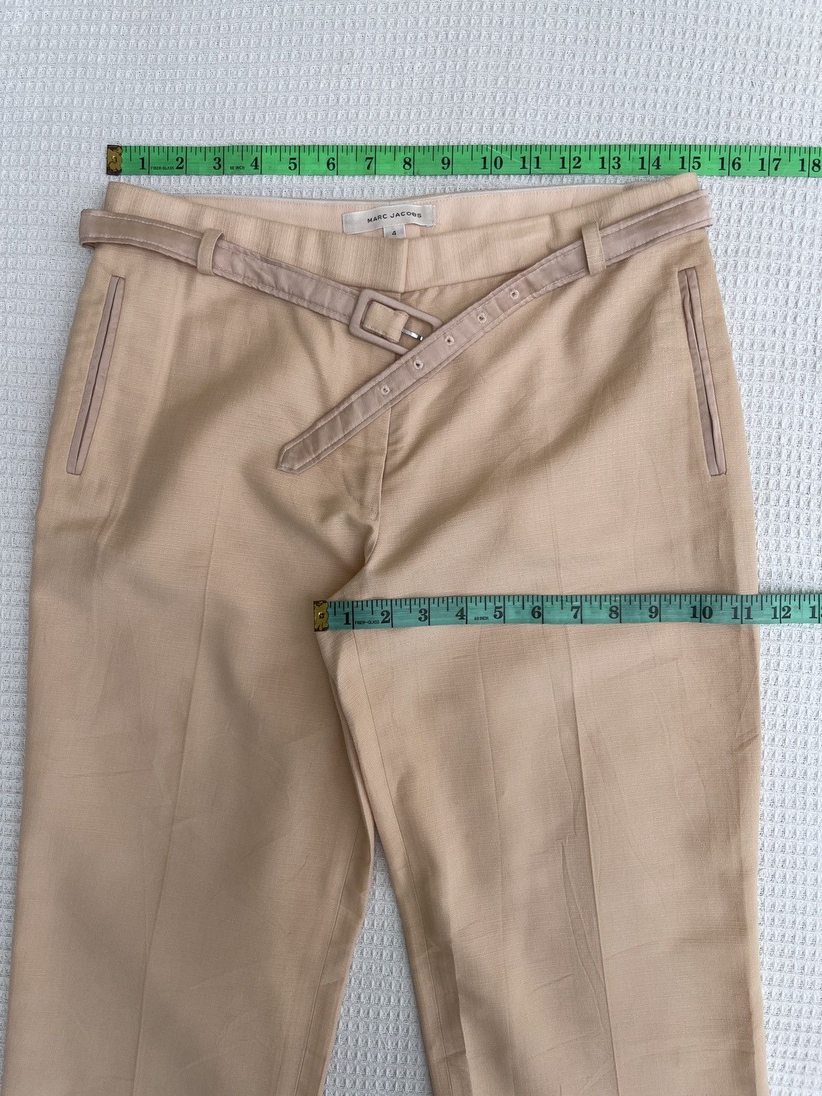 Marc Jacobs Rare🔥Combo Set Marc Jacobs Crop Pants & Belt Marc Jacobs Size 30" / US 8 / IT 44 - 12 Thumbnail
