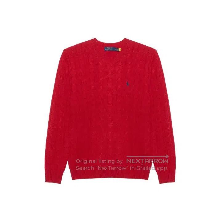 Polo Ralph Lauren Polo Ralph Lauren Red Pony Embroidered Sweater. Size US M / EU 48-50 / 2 - 1 Thumbnail