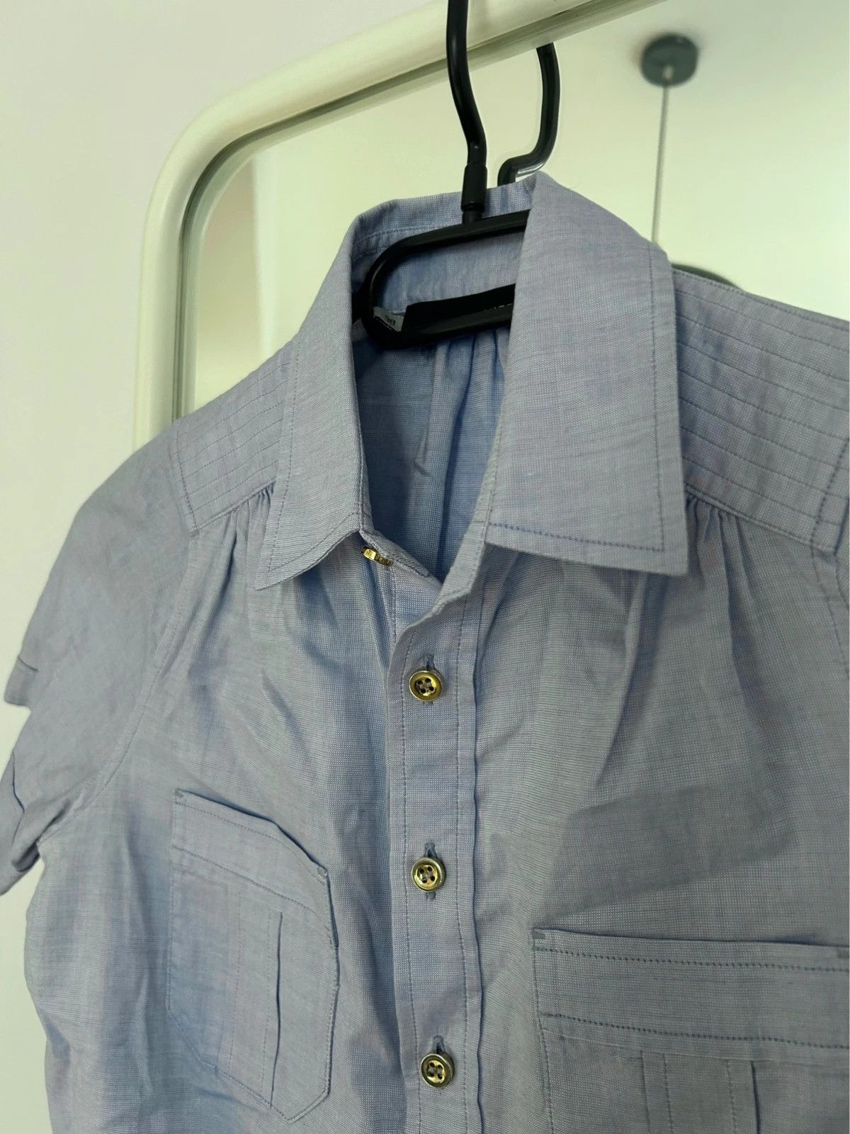 Dsquared2 Dsquared2 Short Sleeve Button Up Shirt Size XS / US 0-2 / IT 36-38 - 4 Thumbnail