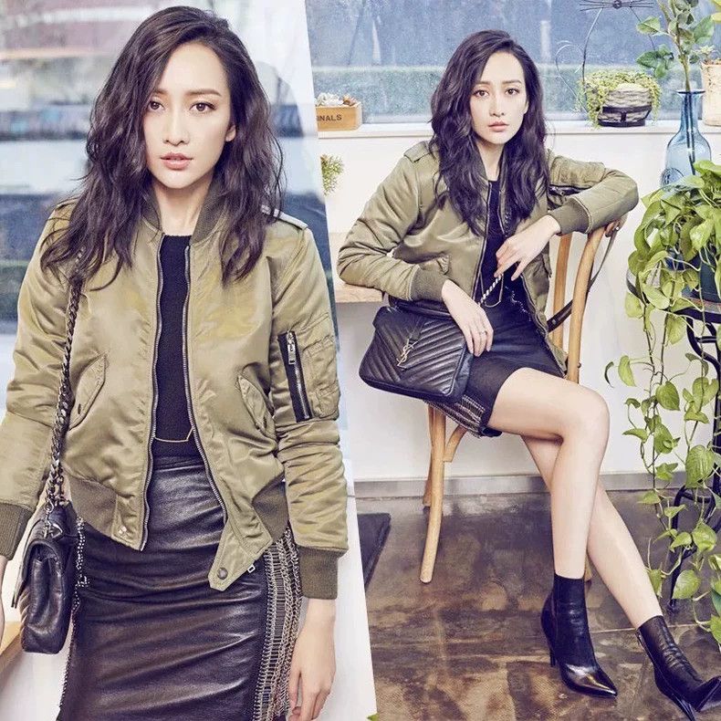 Yves Saint Laurent Saint Laurent MA-1 Flight Jacket 2502-Nextarrow Size XS / US 0-2 / IT 36-38 - 6 Thumbnail