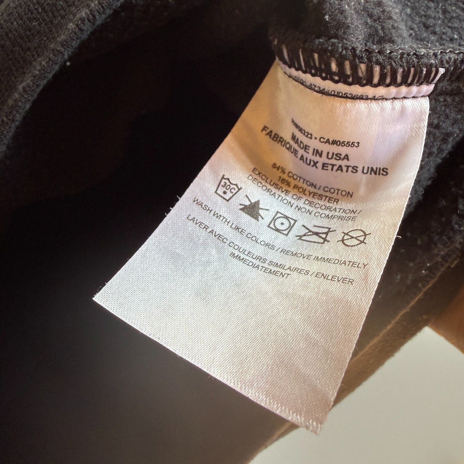 Nike NIKE Black Crewneck Sweatshirt - Made In USA Size US M / EU 48-50 / 2 - 2 Thumbnail