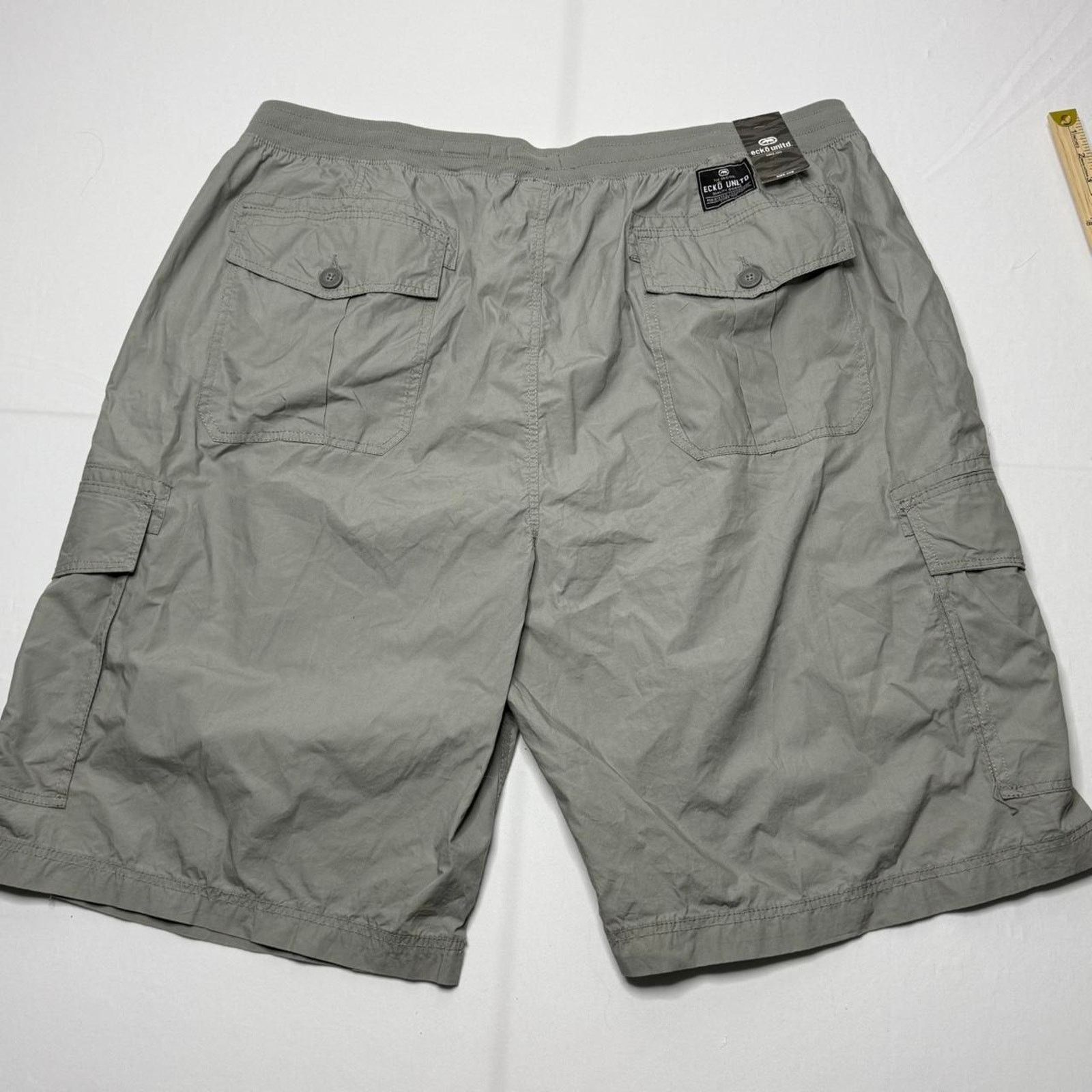 Ecko Unltd. Ecko Unltd Big & Tall Men’s 4X Classic Cargo Shorts Gray NWT Size US 44 / EU 60 - 2 Thumbnail