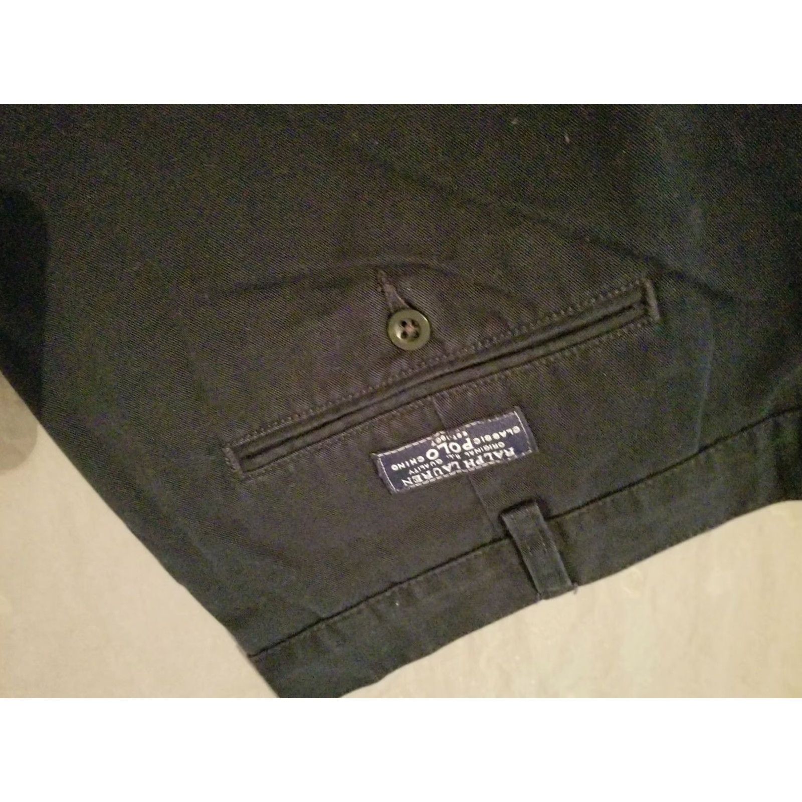Polo Ralph Lauren Polo Ralph Lauren Shorts Mens Chino Cotton Khaki 42 Navy Blue Size US XL / EU 56 / 4 - 2 Thumbnail