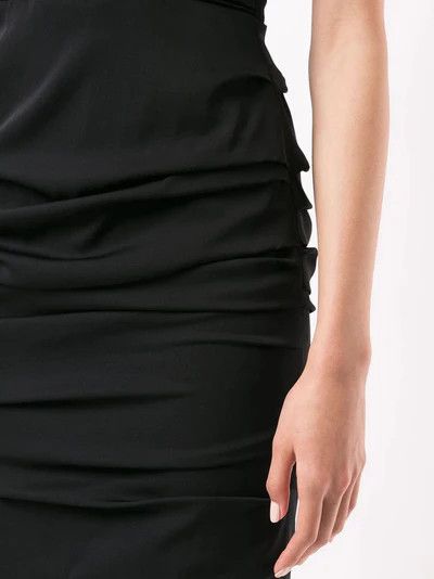 Dolce & Gabbana o1y0825 Short Sleeves Mini Dress in Black Size XS / US 0-2 / IT 36-38 - 4 Thumbnail